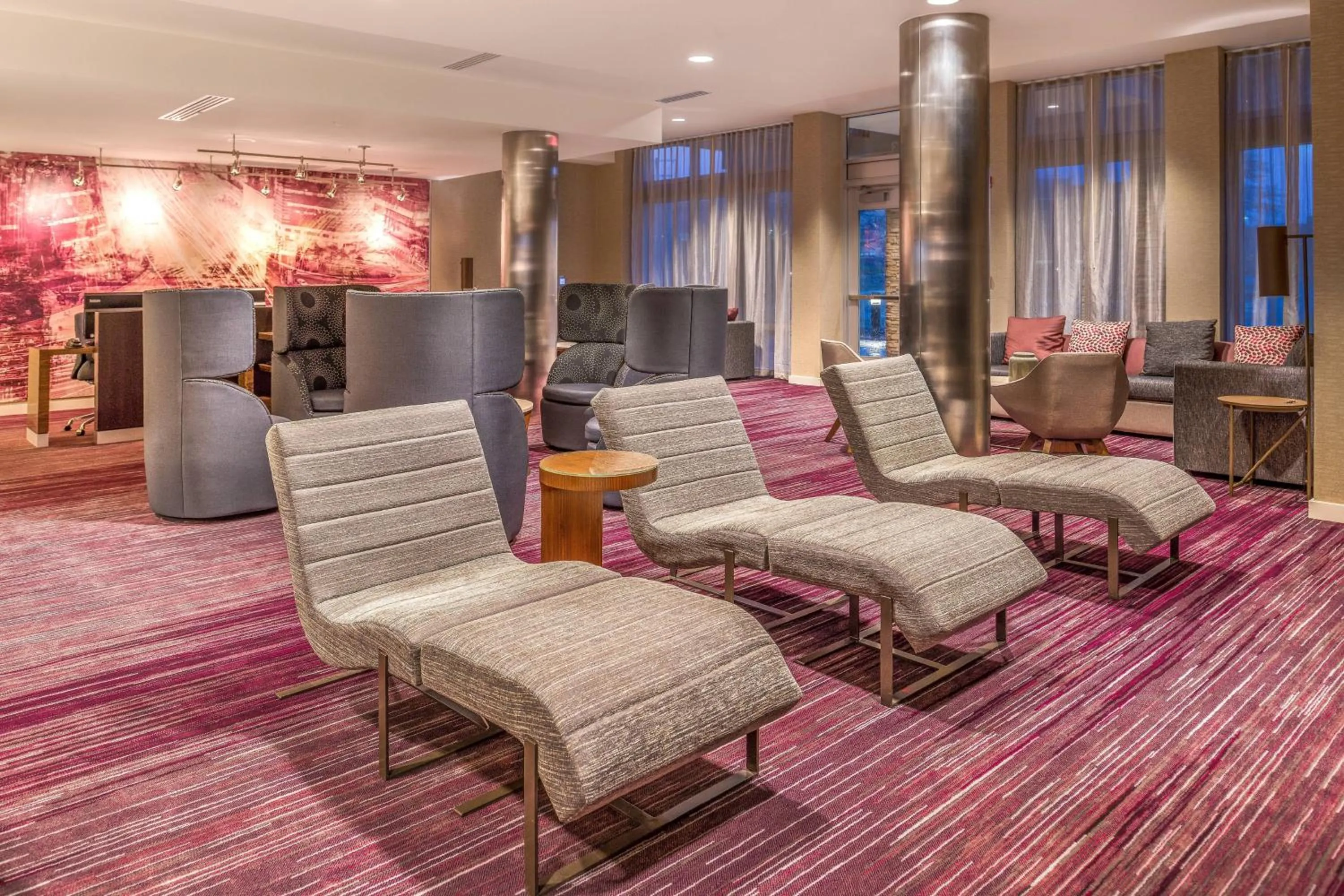 Lobby or reception in Courtyard by Marriott Detroit Farmington