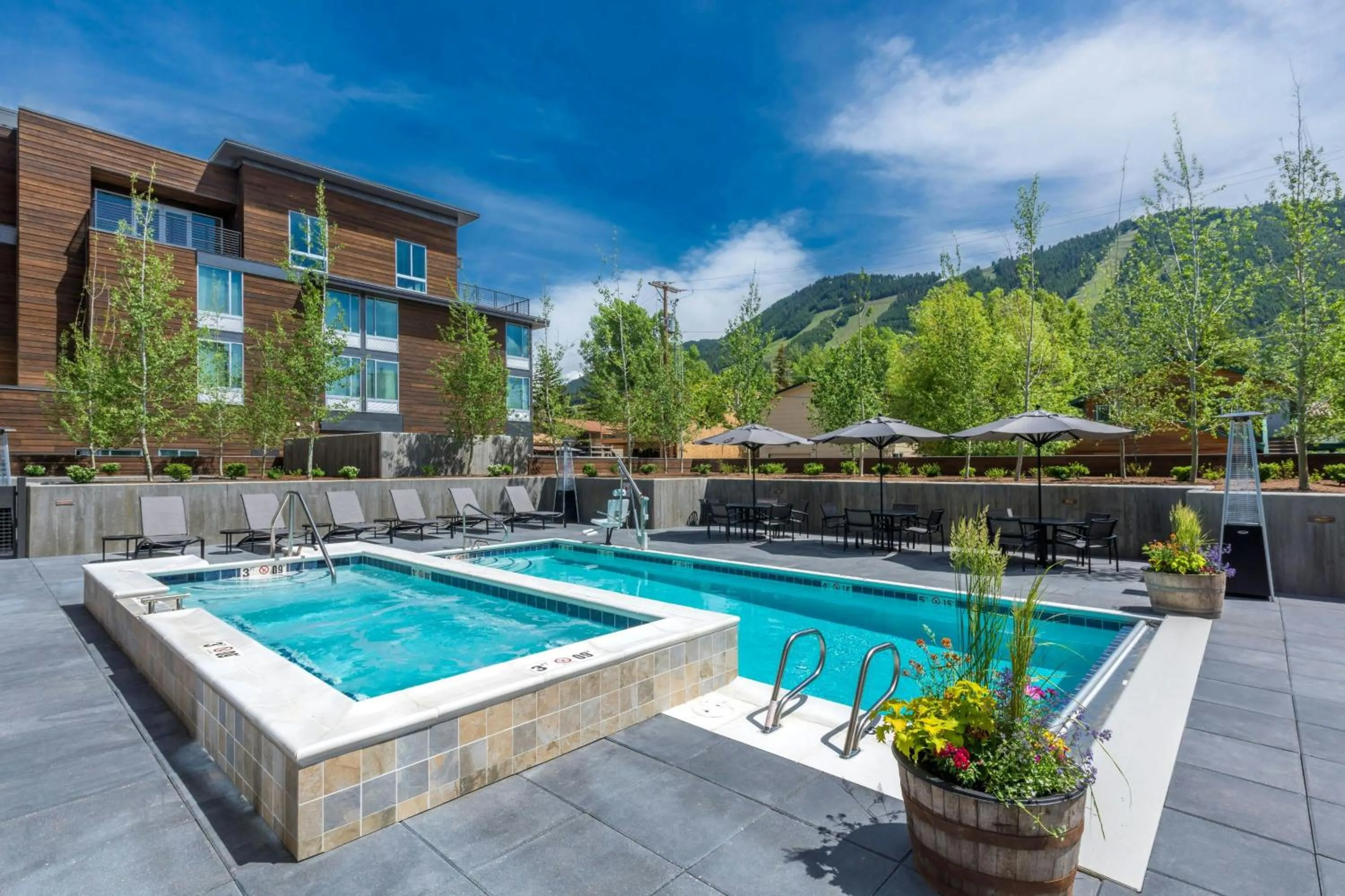 Swimming pool in SpringHill Suites by Marriott Jackson Hole