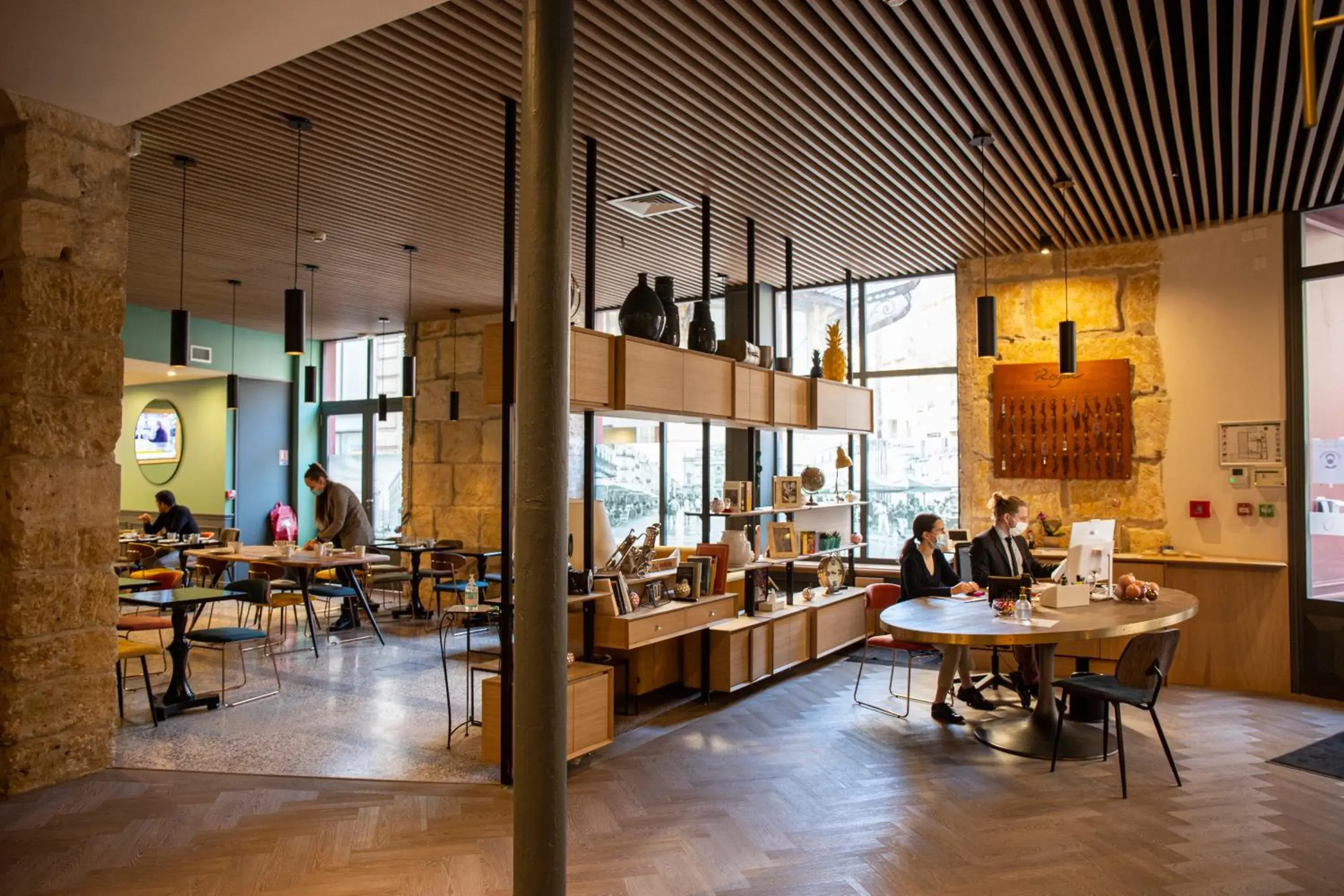 Lobby or reception in Hôtel Royal Lobby or reception in Hôtel Royal