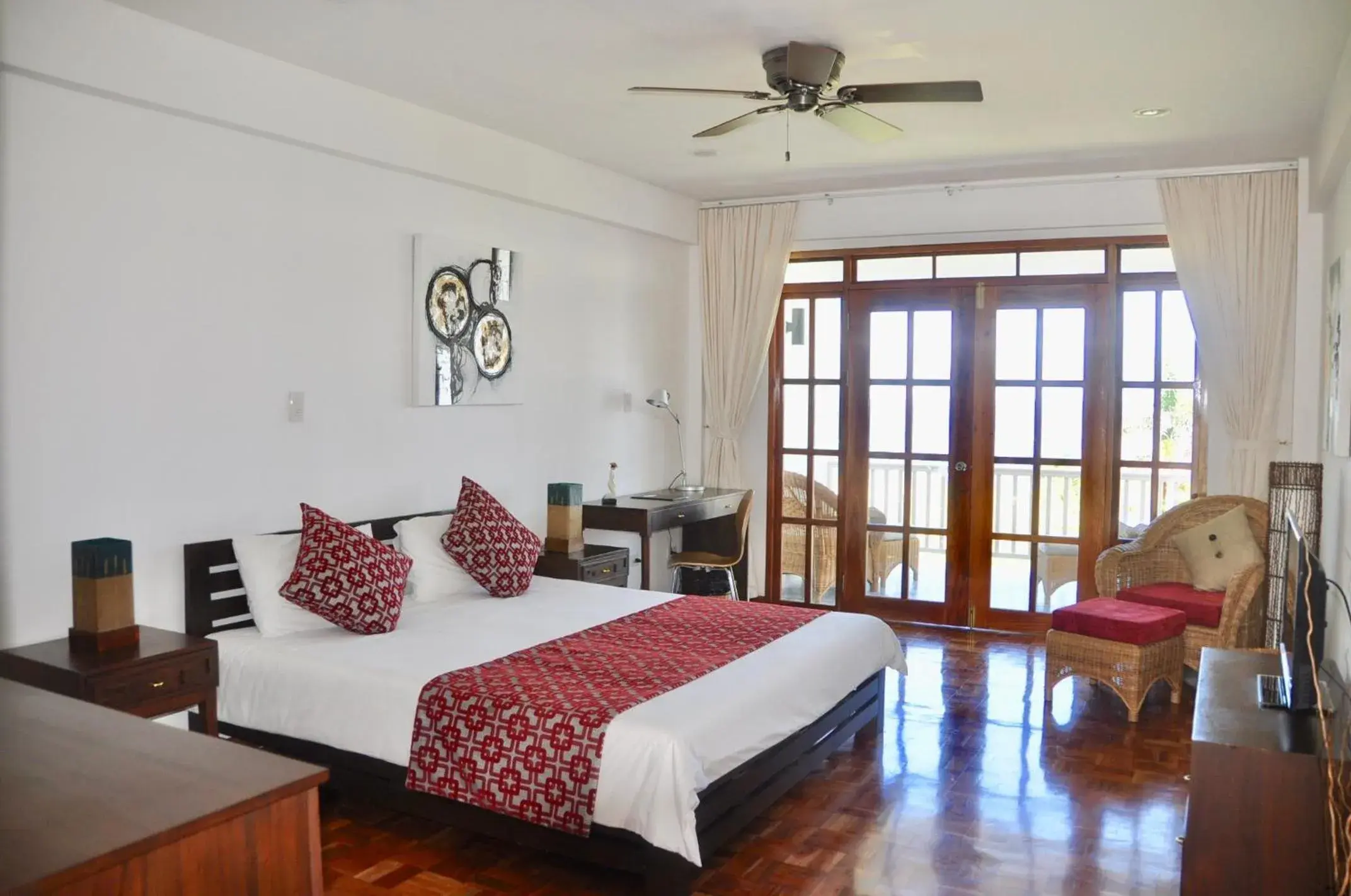 Bed in Villa in Blue Bed in Villa in Blue