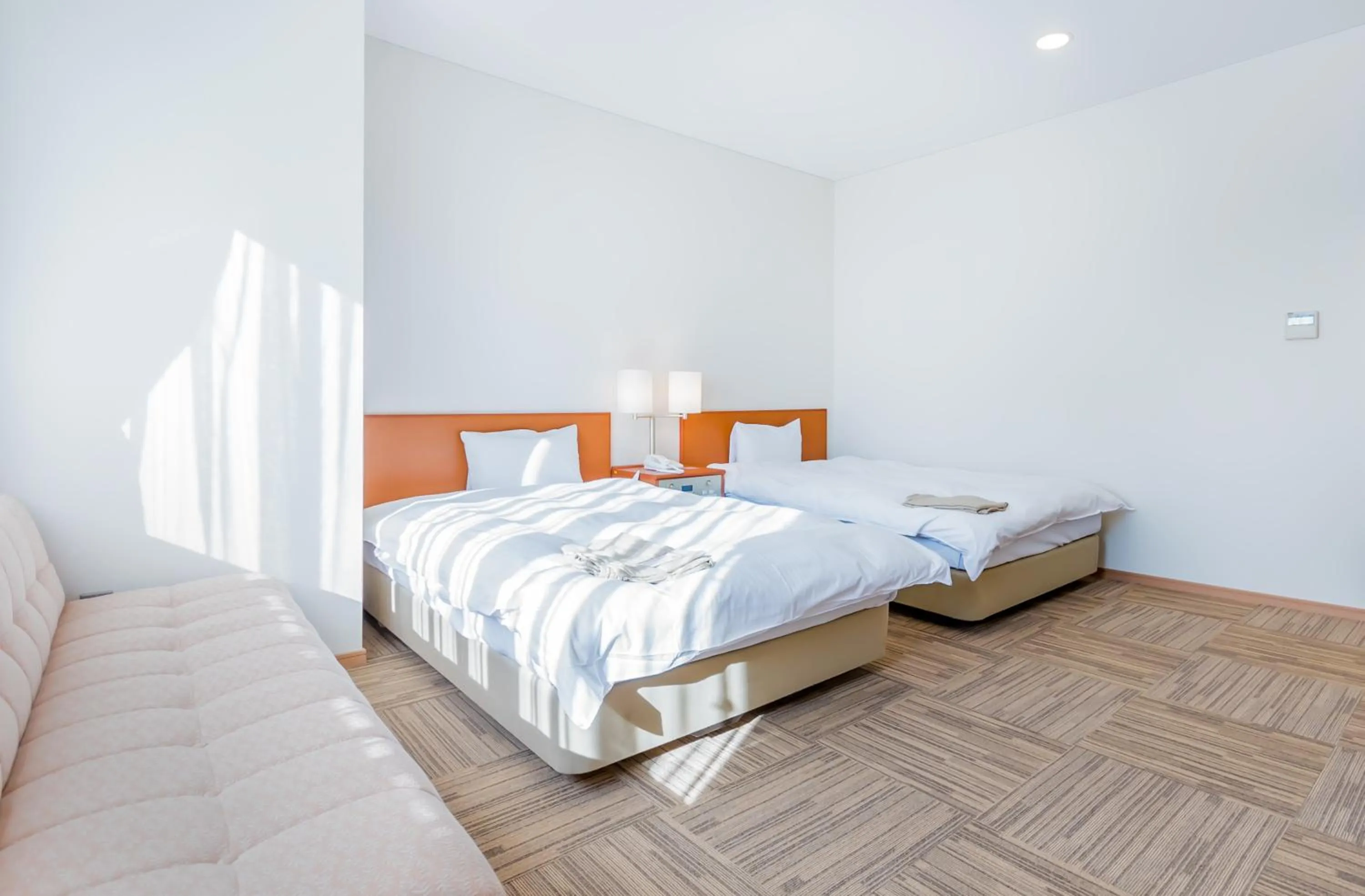 Bed in NARA Visitor Center and Inn