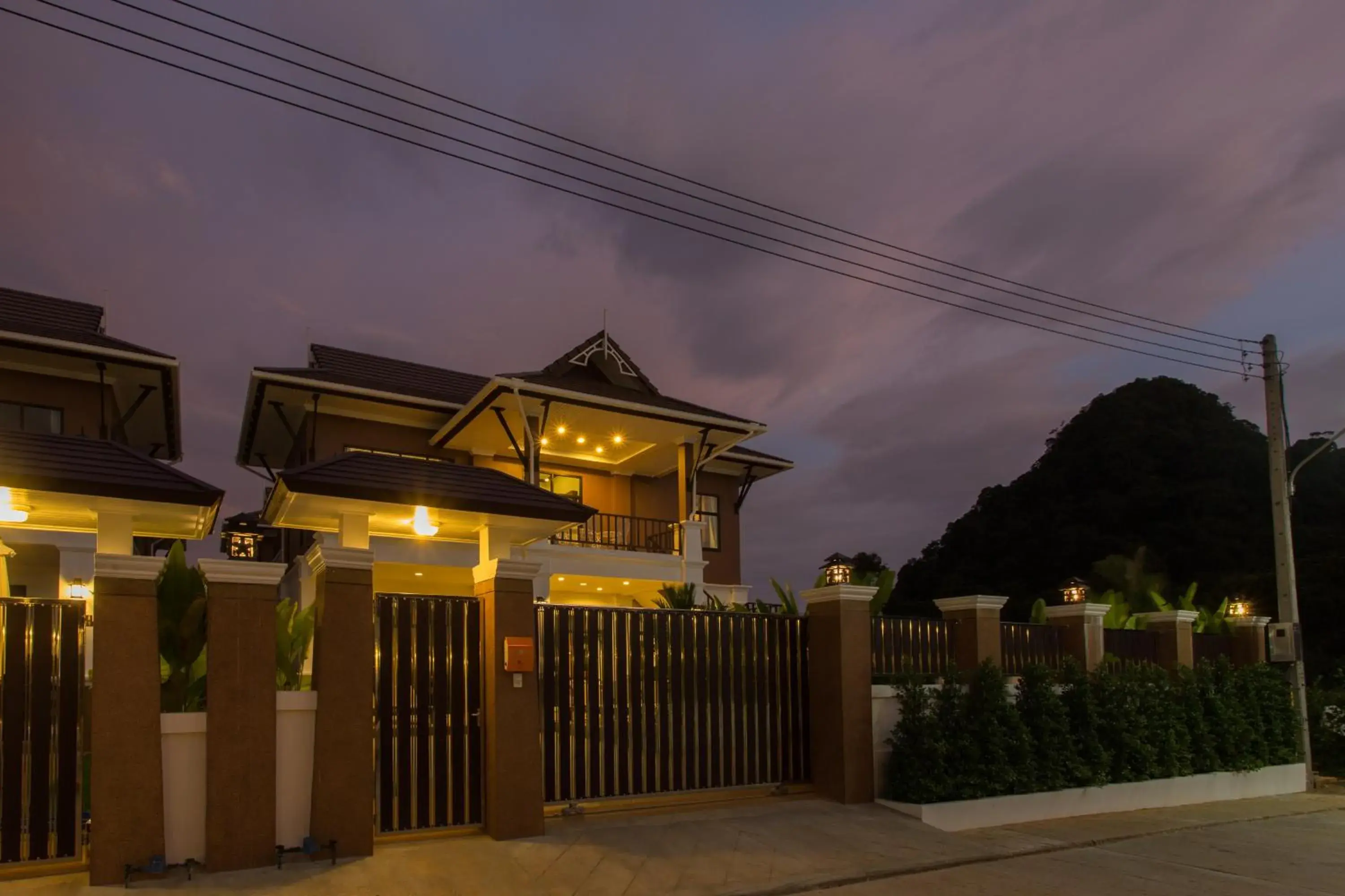 Property building in The Best Ao Nang Villas Property building in The Best Ao Nang Villas