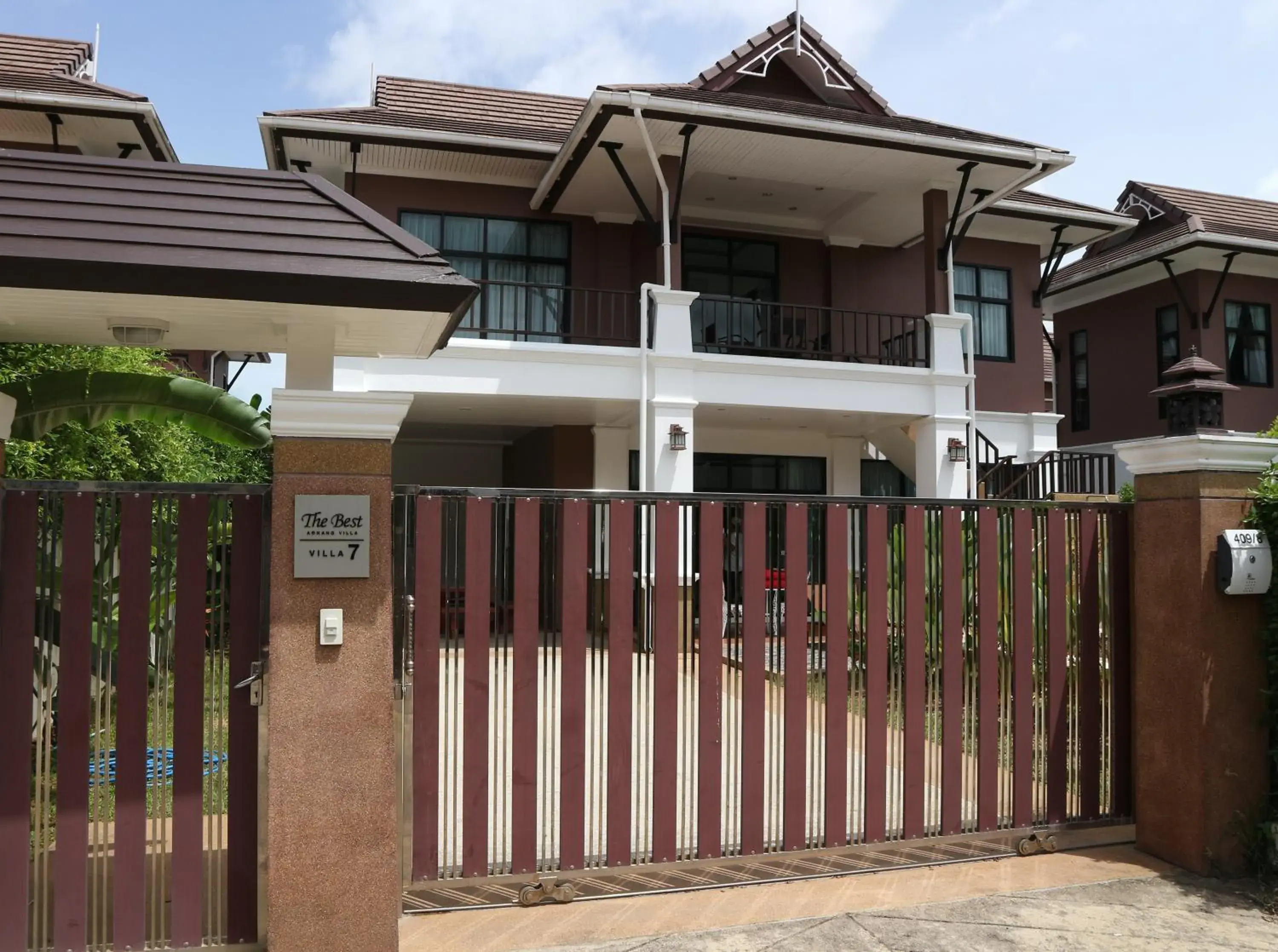 Property building in The Best Ao Nang Villas Property building in The Best Ao Nang Villas