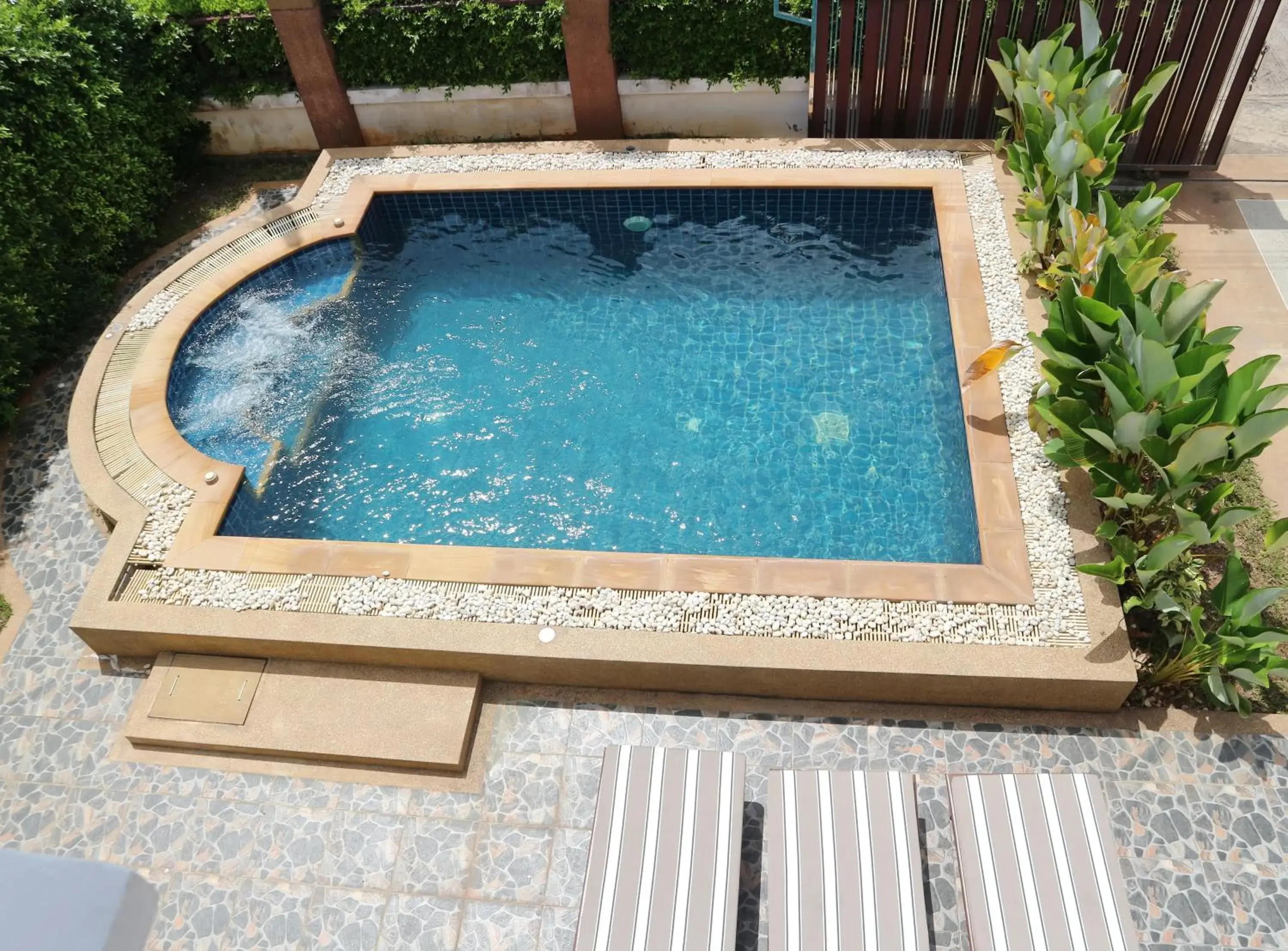 Pool view in The Best Ao Nang Villas Pool view in The Best Ao Nang Villas