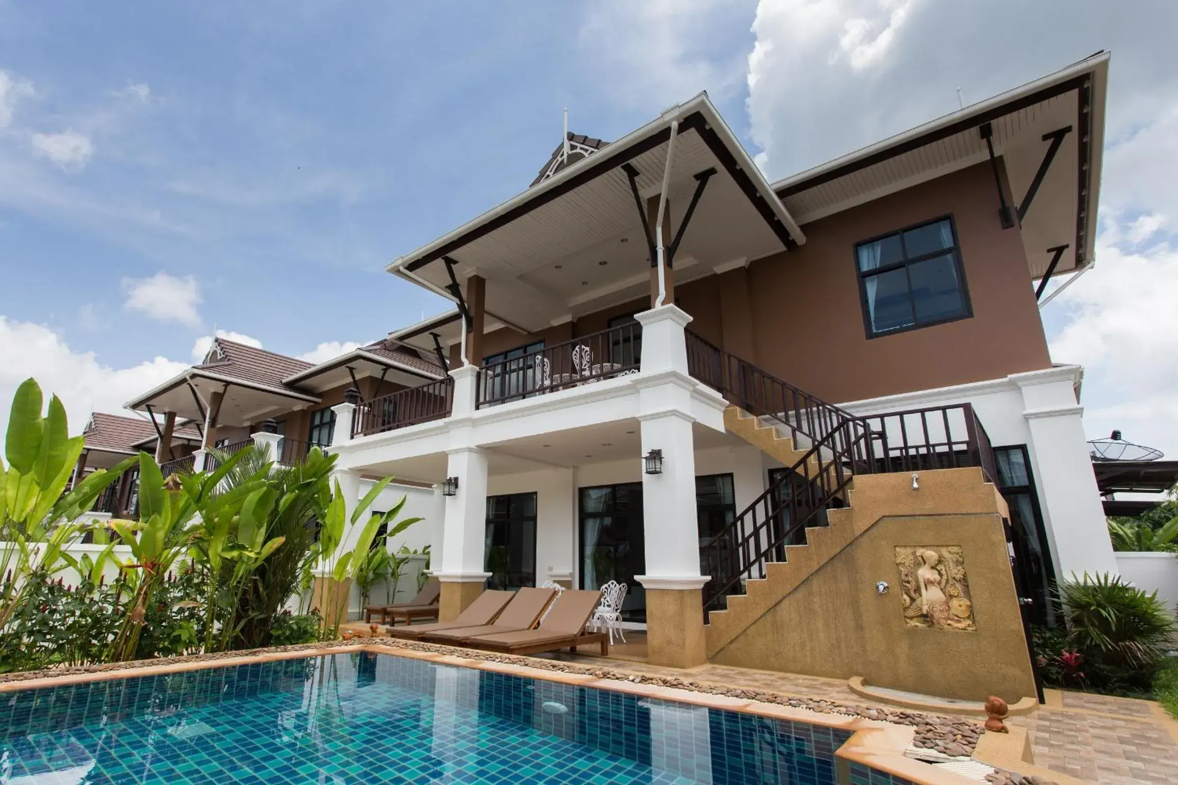 Property building in The Best Ao Nang Villas Property building in The Best Ao Nang Villas