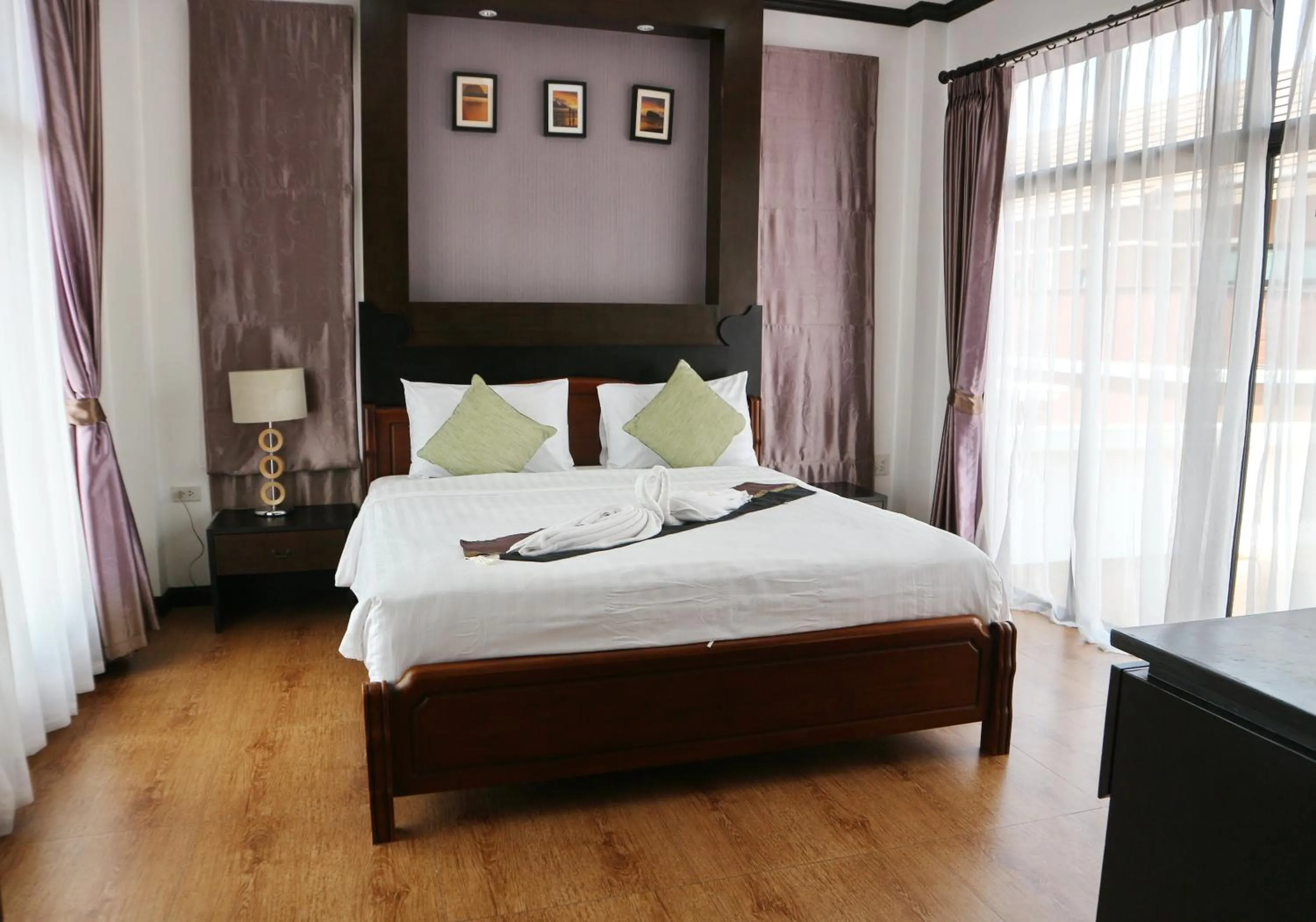 Bed in The Best Ao Nang Villas