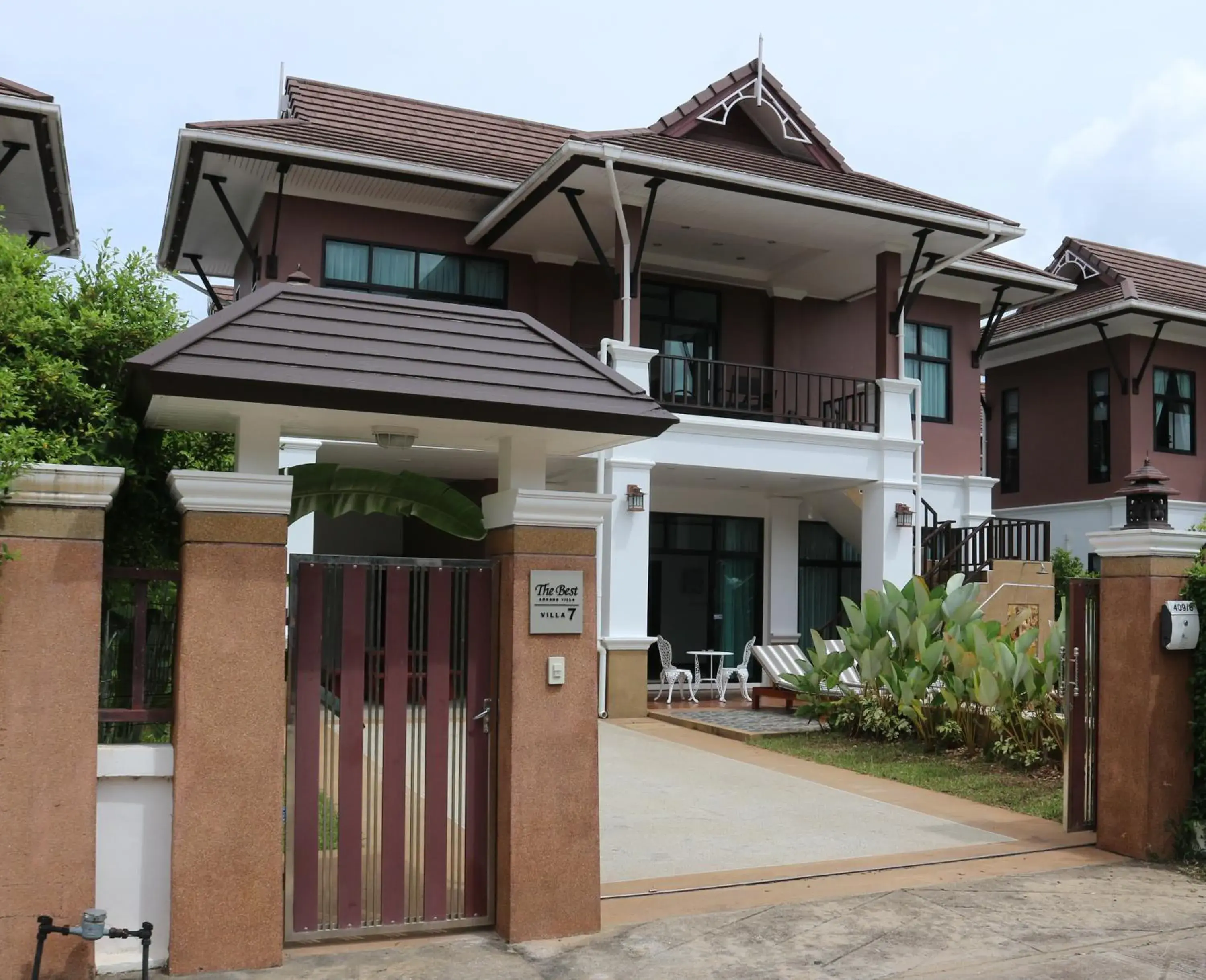 Property building in The Best Ao Nang Villas Property building in The Best Ao Nang Villas