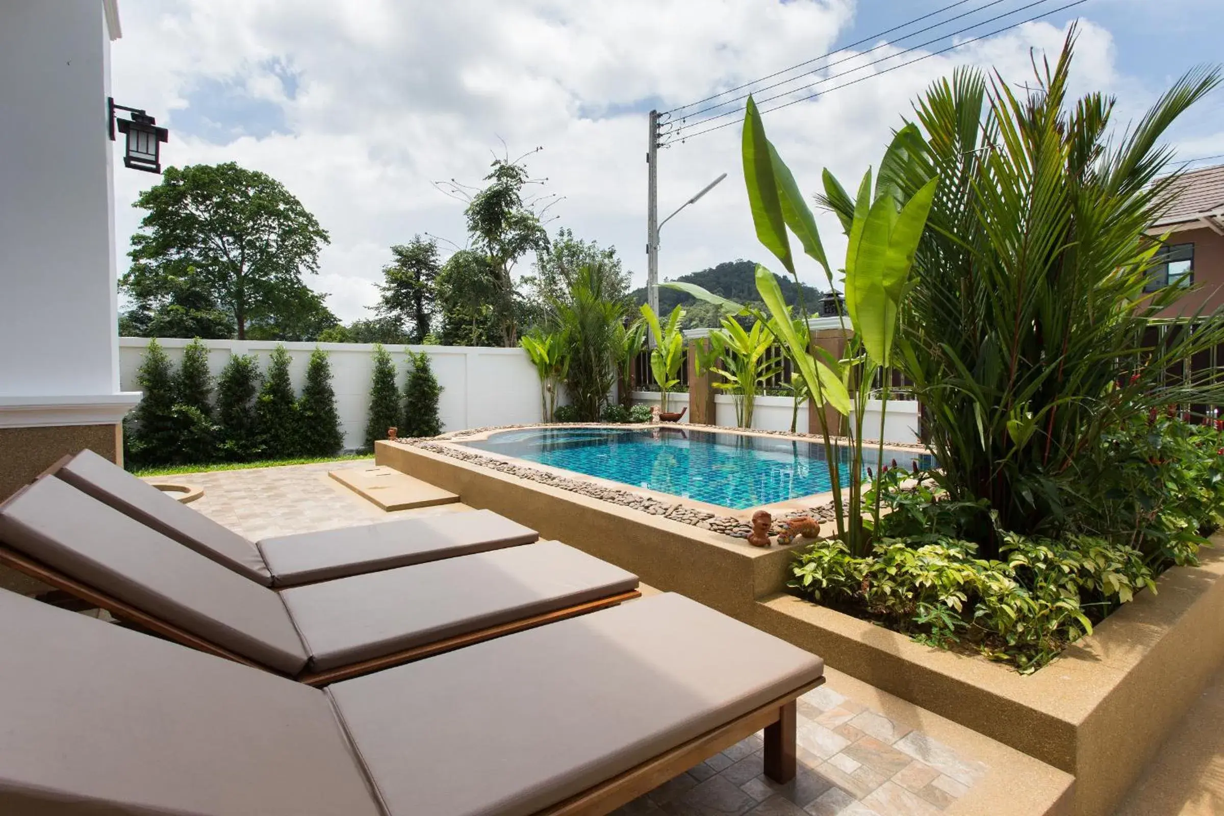 Pool view in The Best Ao Nang Villas Pool view in The Best Ao Nang Villas