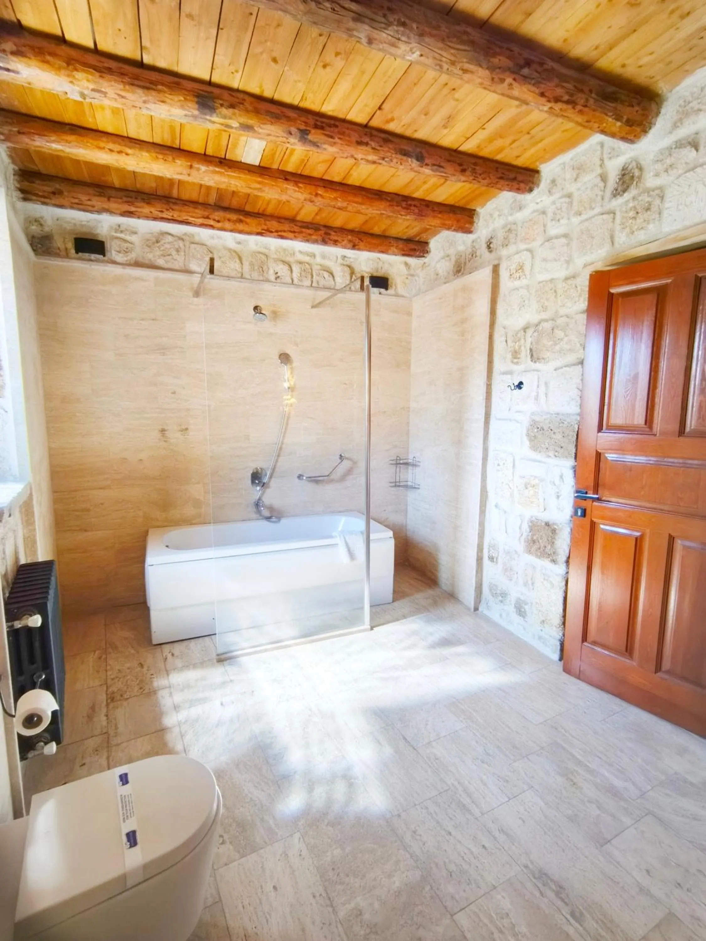 Bathroom in Acropolis Cave Suite