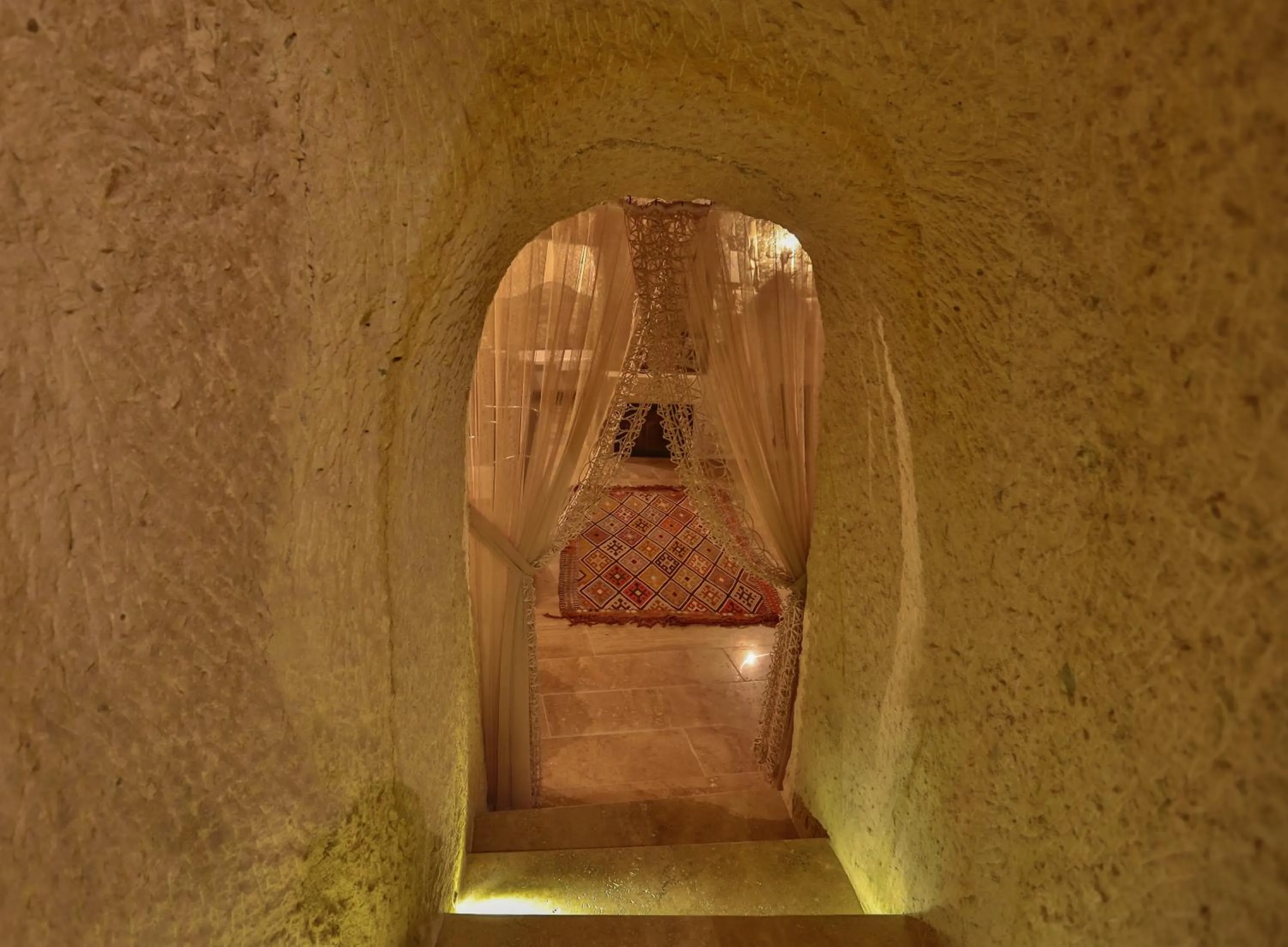 Decorative detail in Acropolis Cave Suite