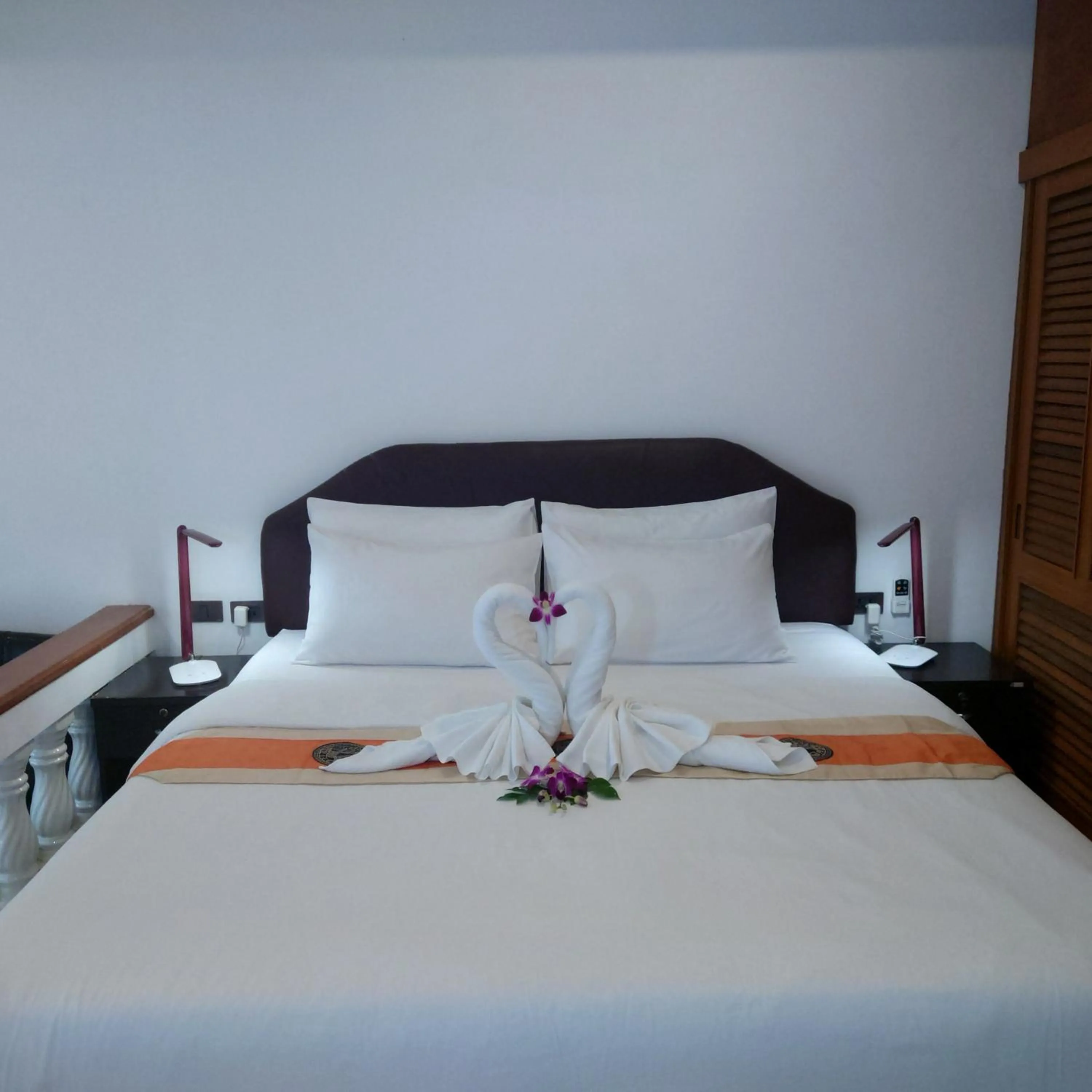 Bed in Samui Little Garden Resort