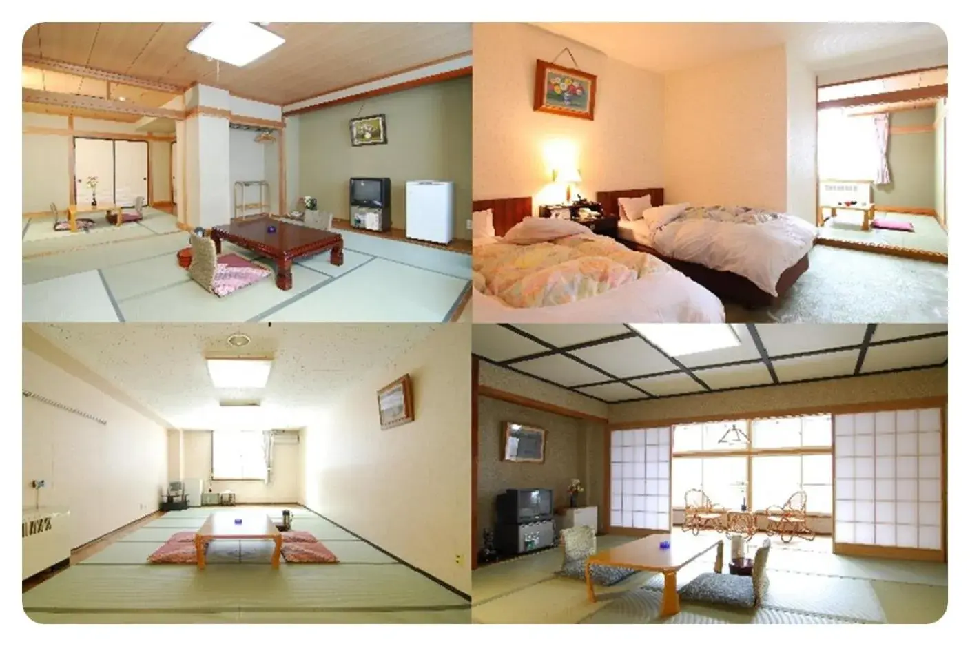 Bed in Shiga No Yu Hotel Bed in Shiga No Yu Hotel