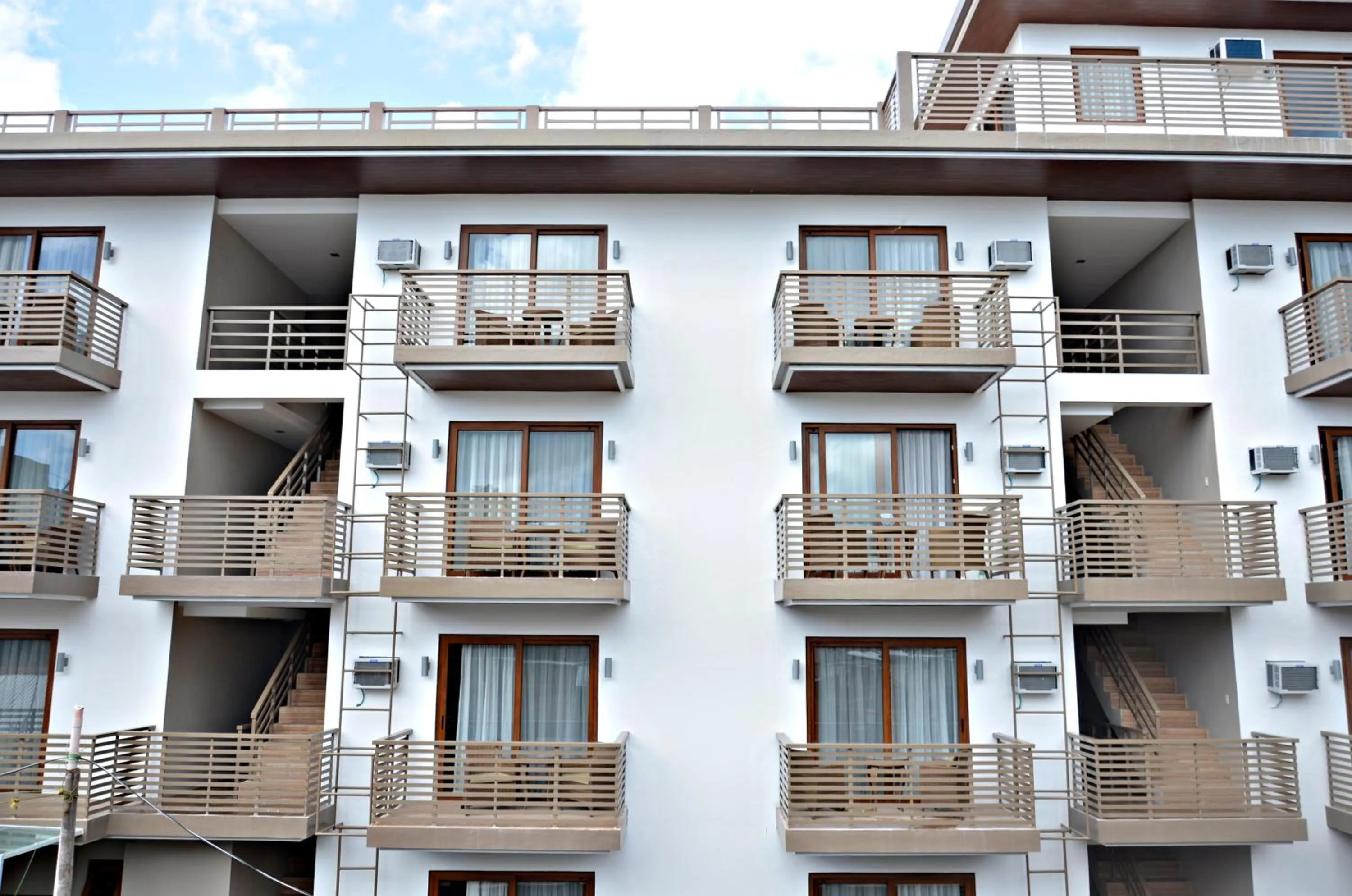 Balcony/Terrace in The Piccolo Hotel of Boracay