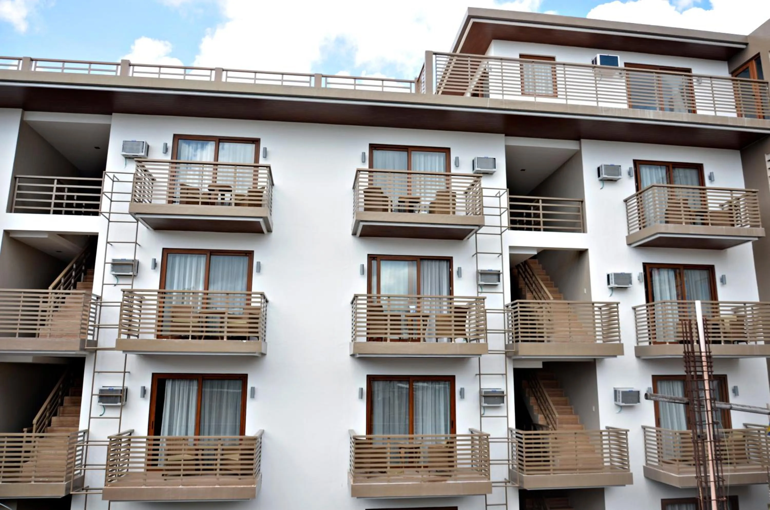 Balcony/Terrace in The Piccolo Hotel of Boracay