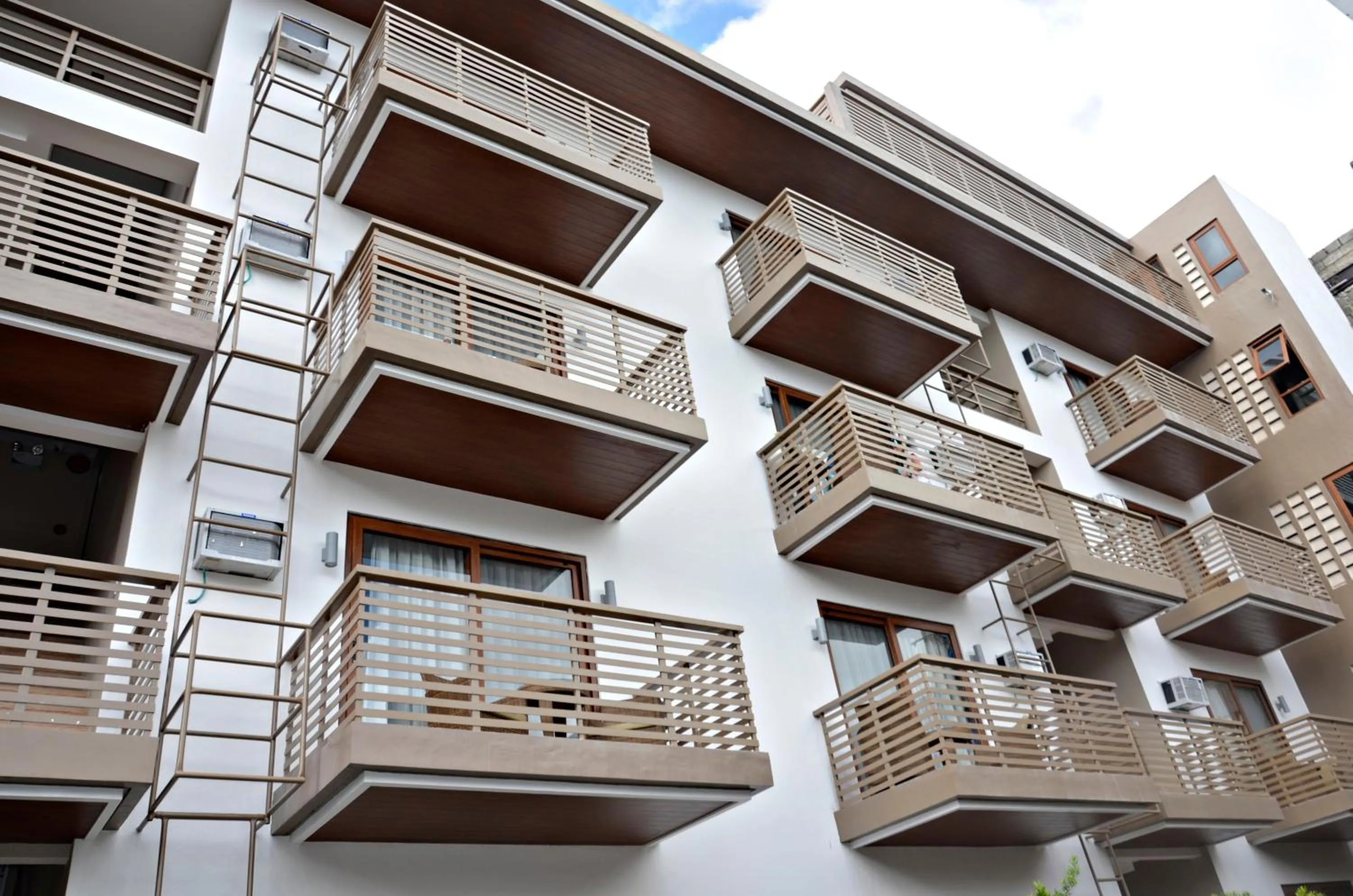 Balcony/Terrace in The Piccolo Hotel of Boracay