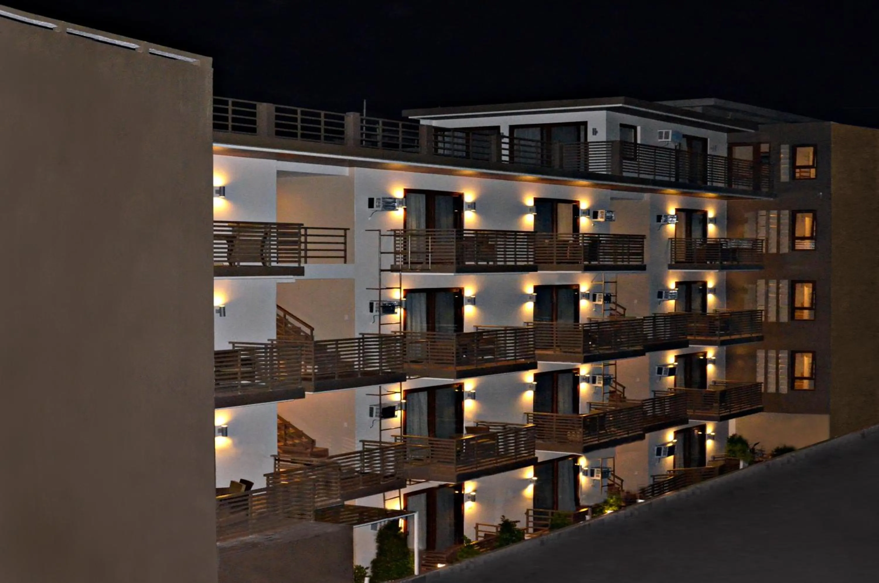 Facade/entrance in The Piccolo Hotel of Boracay