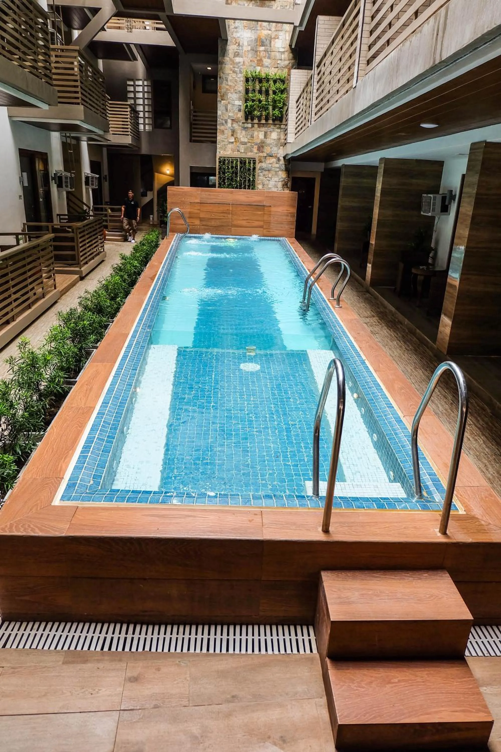 Swimming pool in The Piccolo Hotel of Boracay