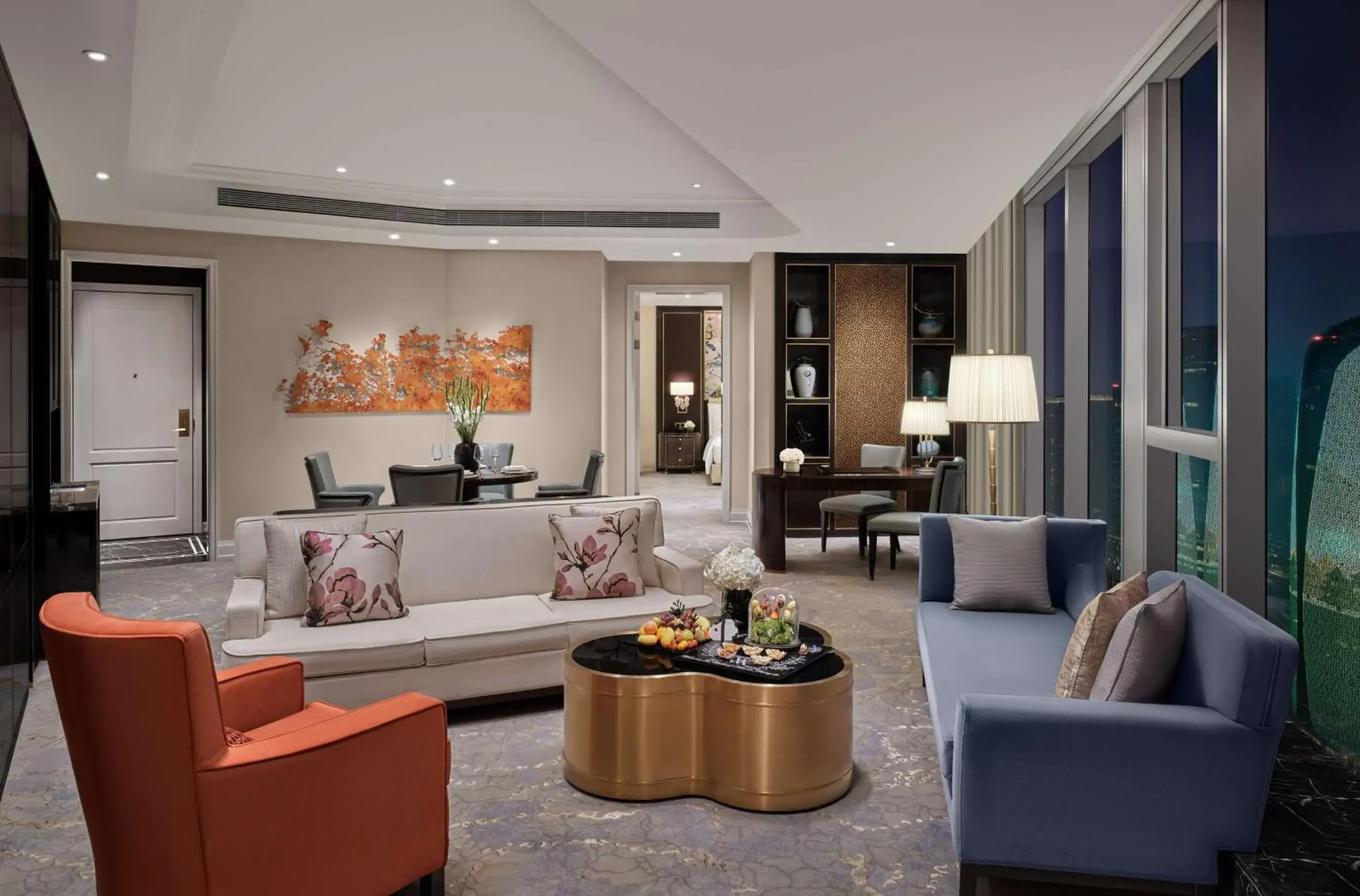 Suite with Twin Tower View in Waldorf Astoria Chengdu Suite with Twin Tower View in Waldorf Astoria Chengdu