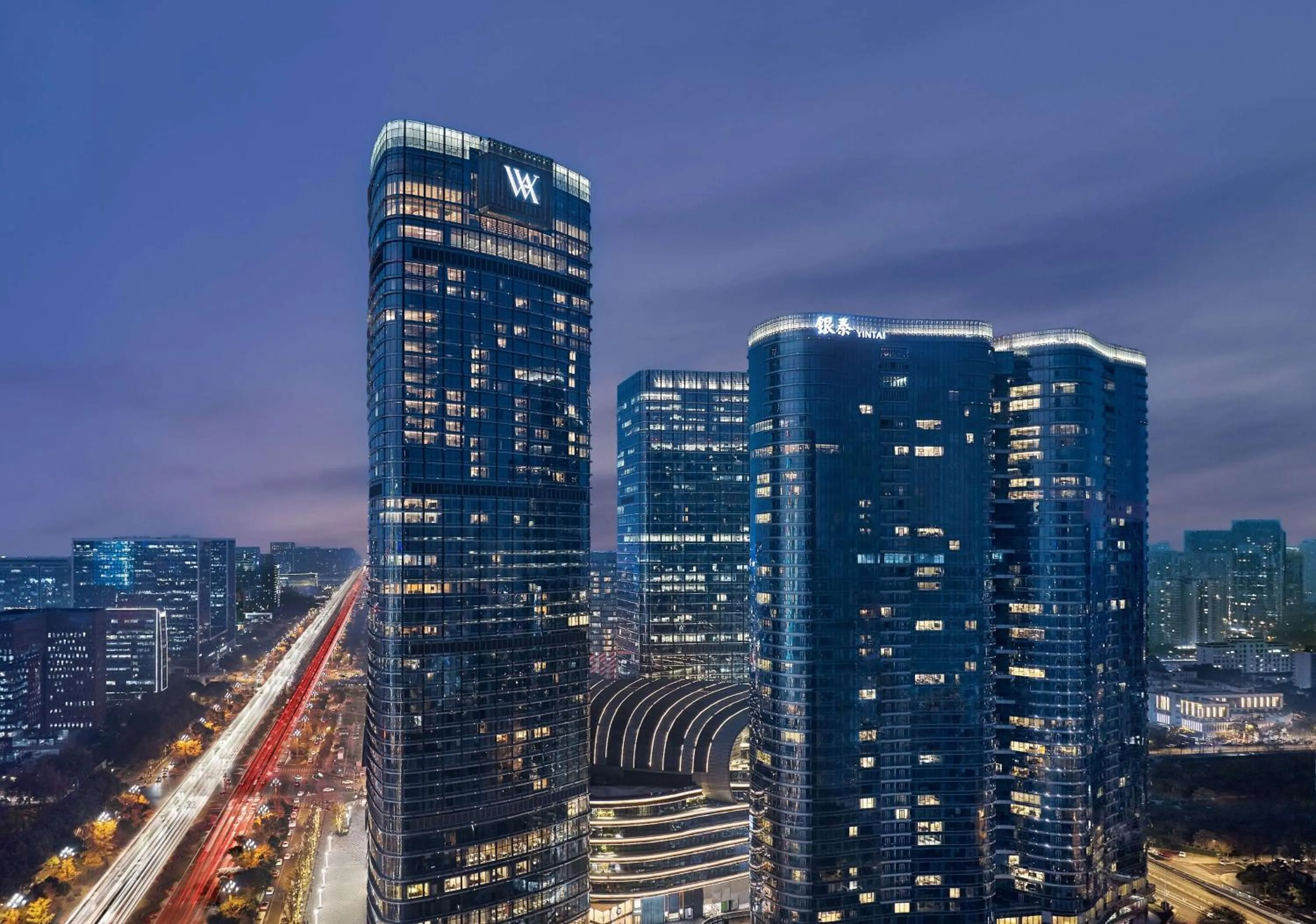 Property building in Waldorf Astoria Chengdu