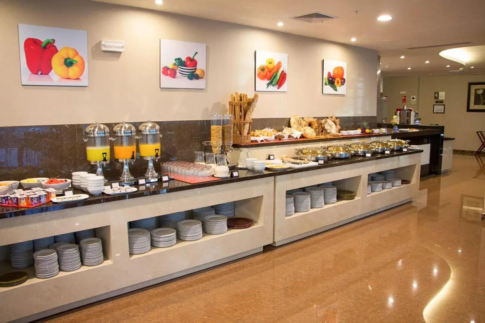 Buffet breakfast in Hilton Garden Inn Lima Surco Buffet breakfast in Hilton Garden Inn Lima Surco