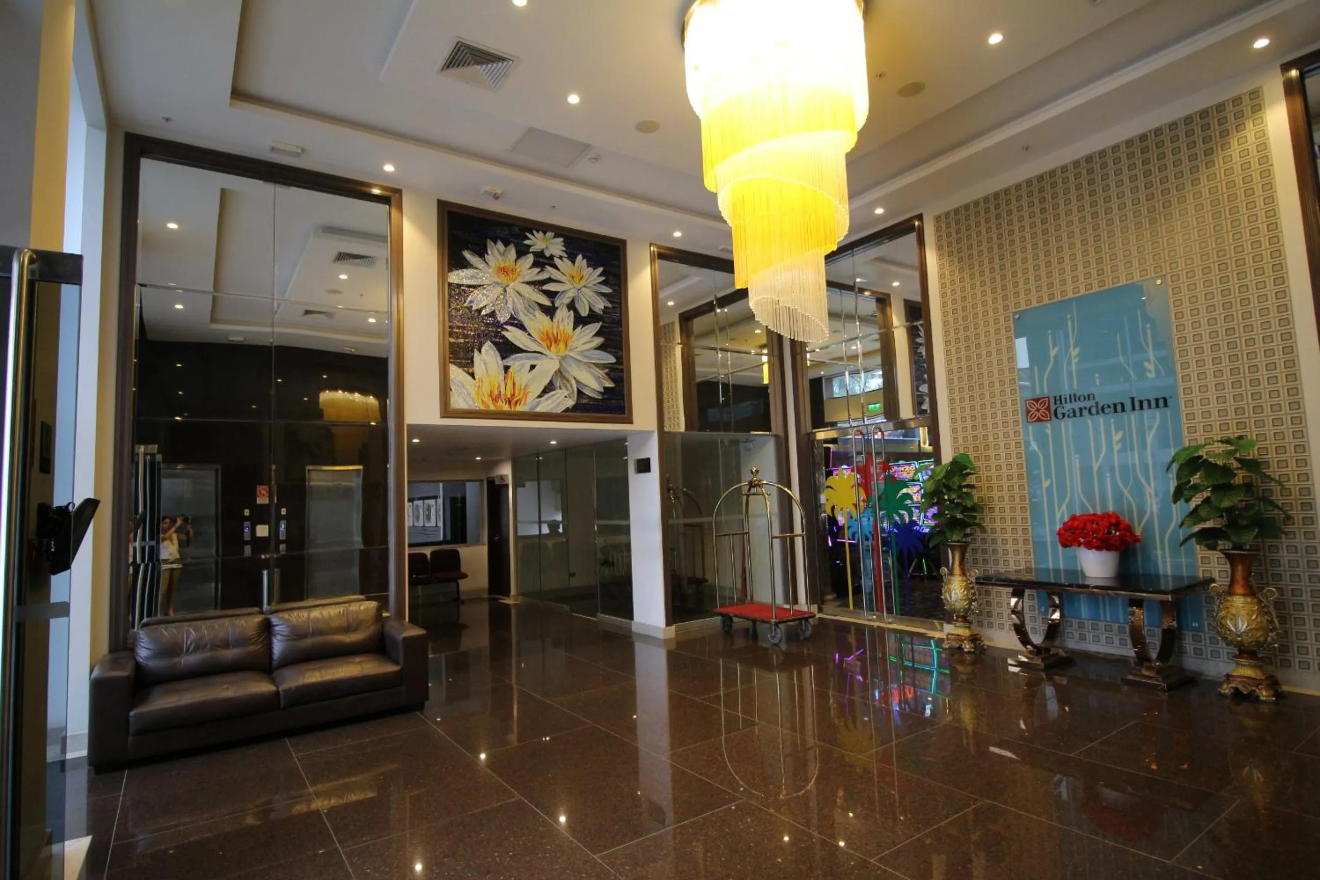 Lobby or reception in Hilton Garden Inn Lima Surco