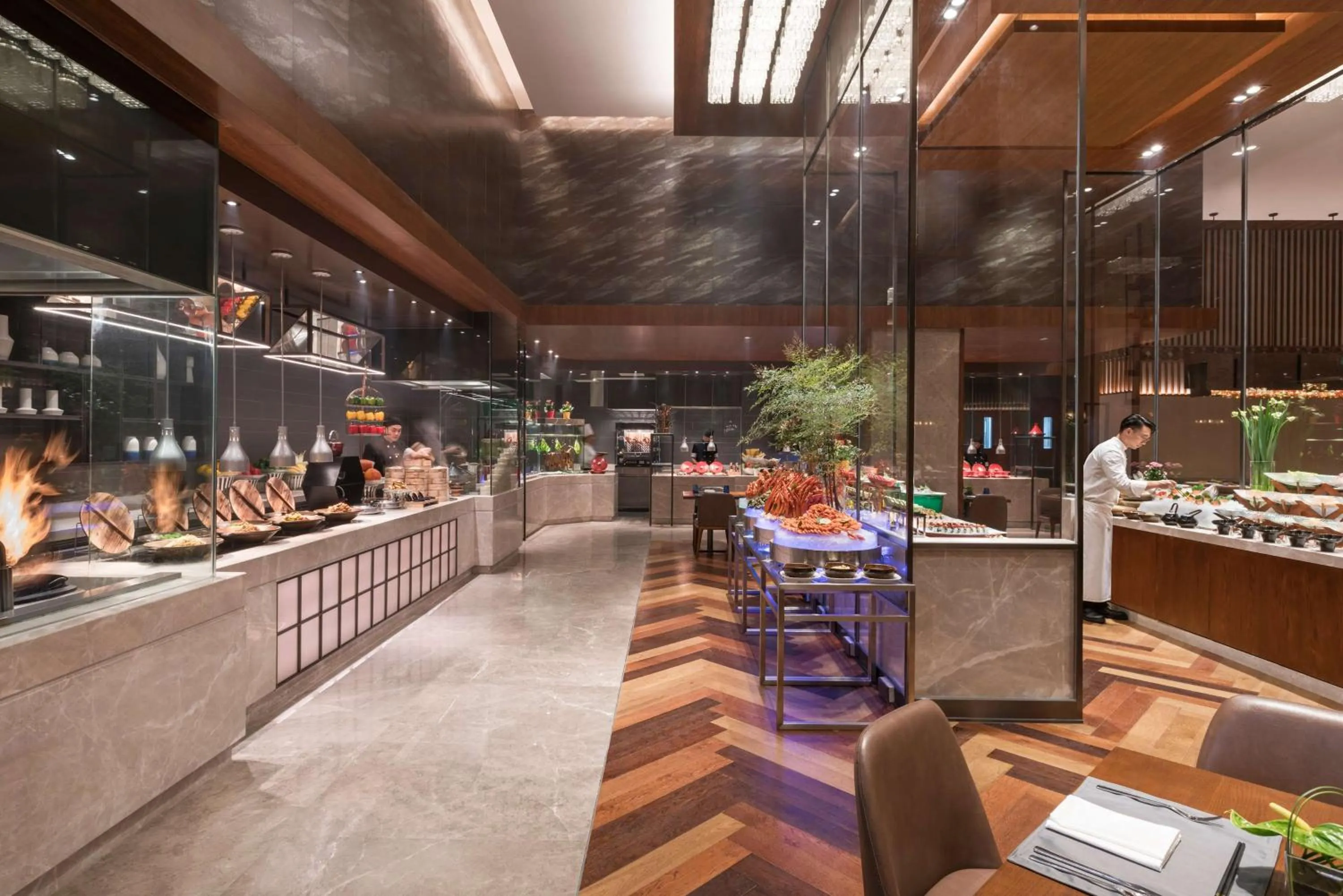 Restaurant/places to eat in DoubleTree by Hilton Hotel Shiyan