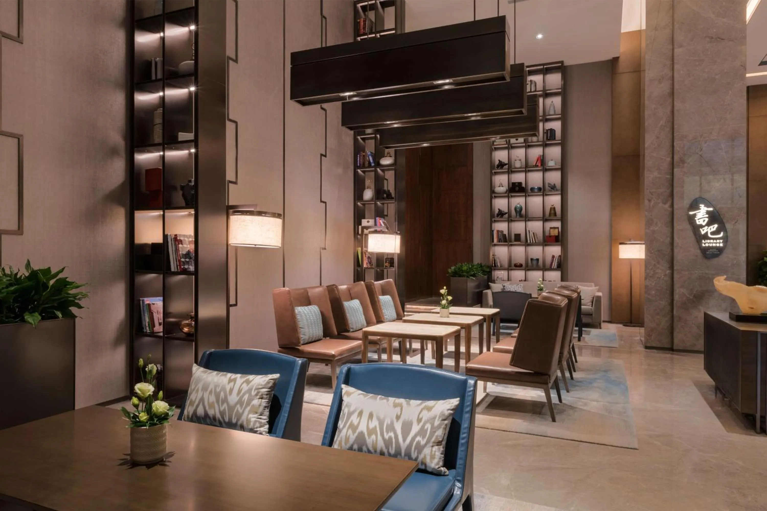 Lobby or reception in DoubleTree by Hilton Hotel Shiyan