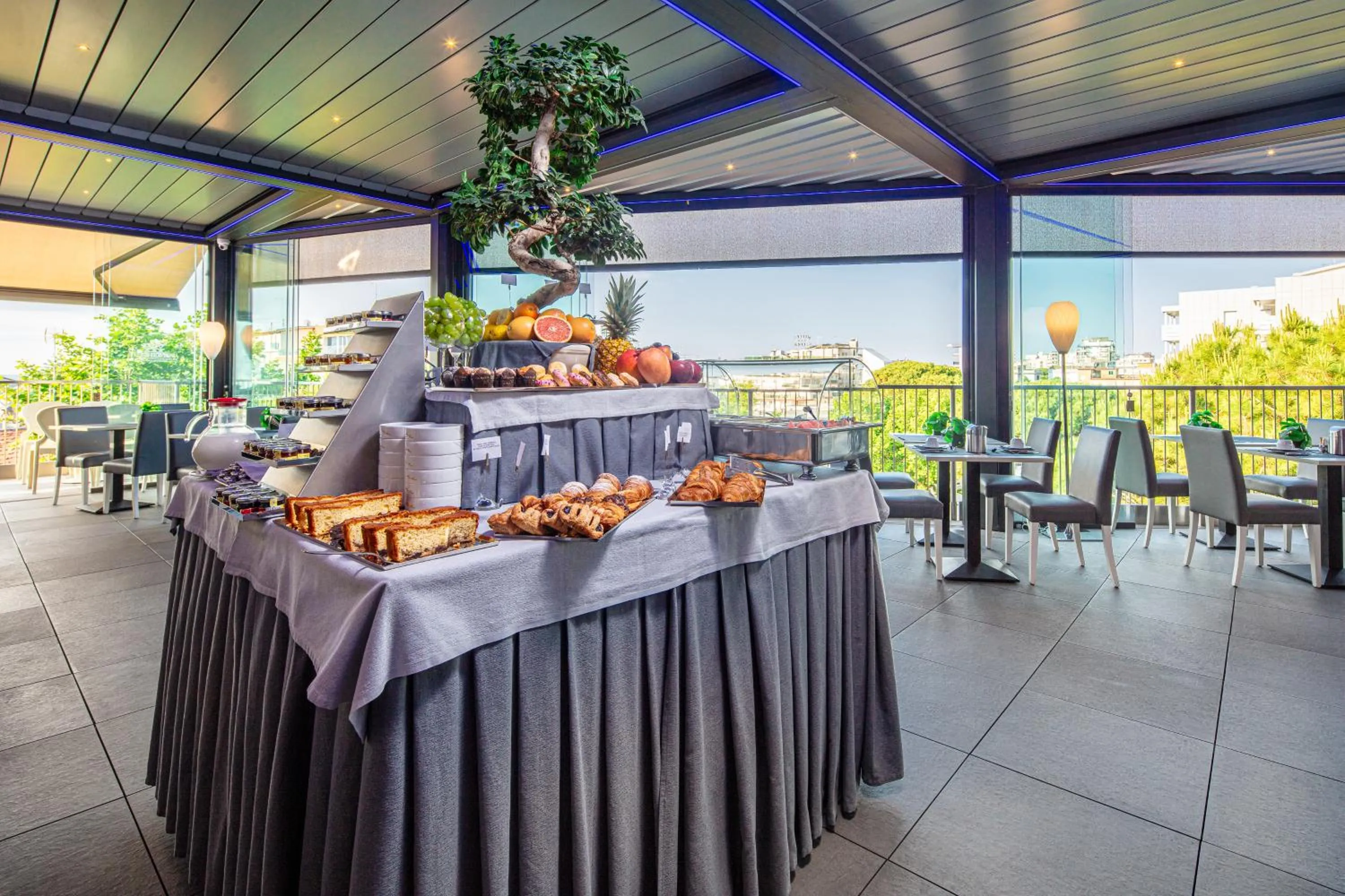 Breakfast in Monaco Suites Hotel