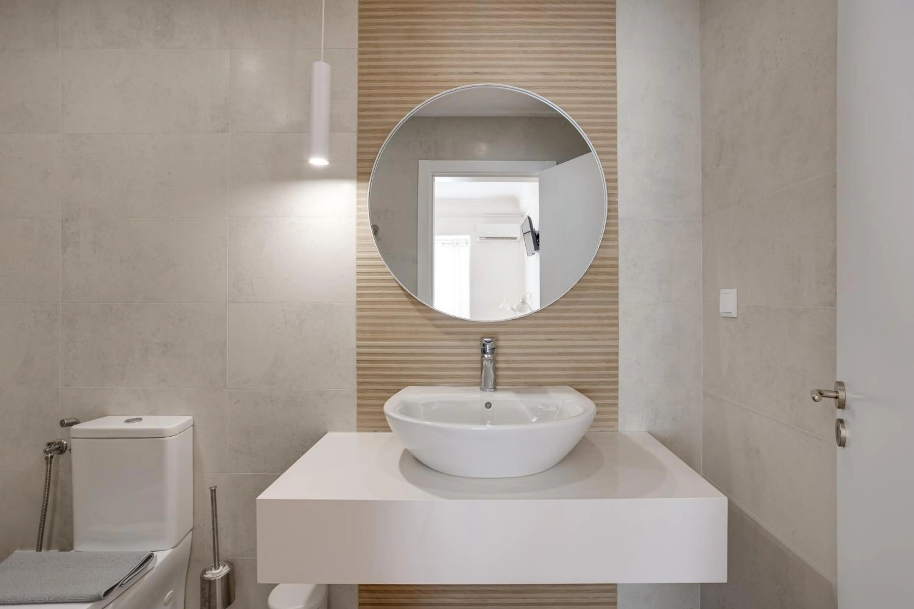 Bathroom in Home Out Rooms & Apartments