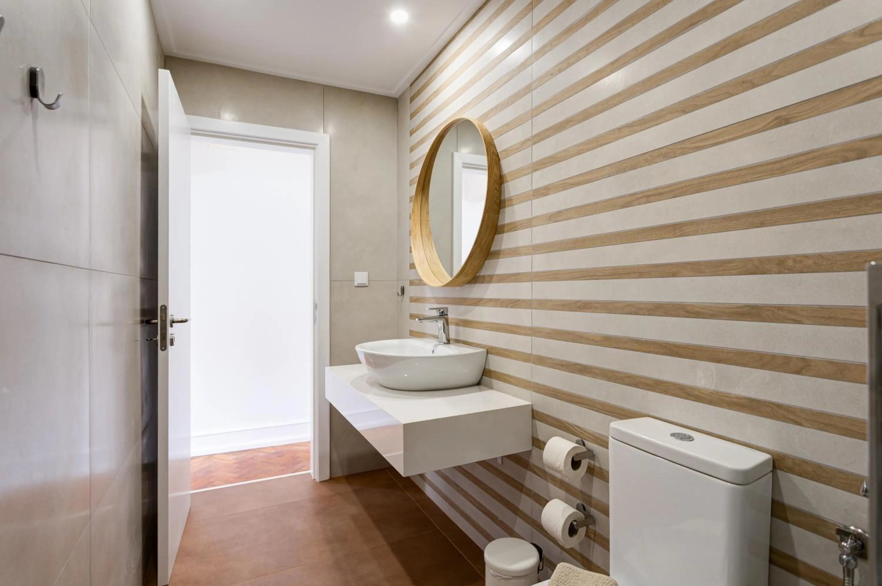 Bathroom in Home Out Rooms & Apartments