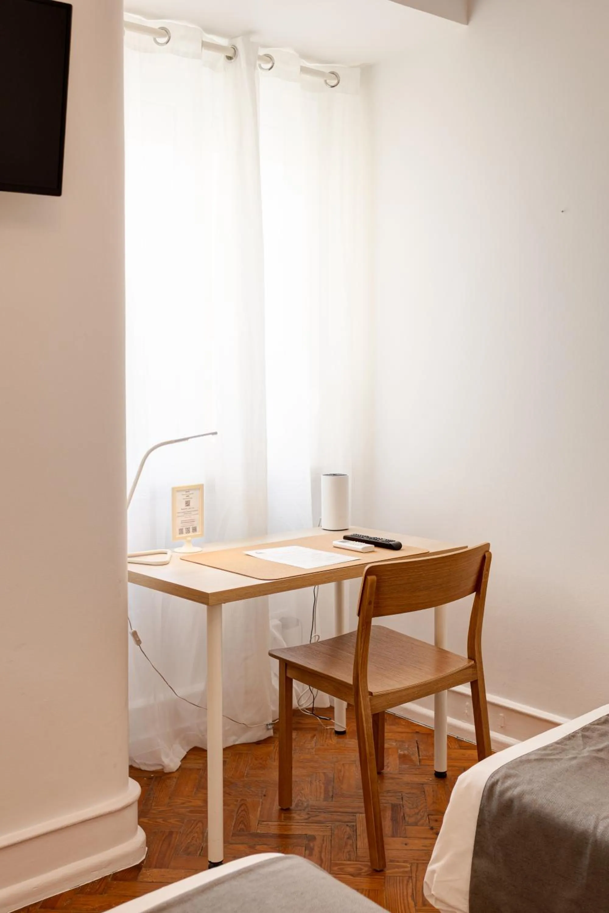 Seating area, Bed in Home Out Rooms & Apartments