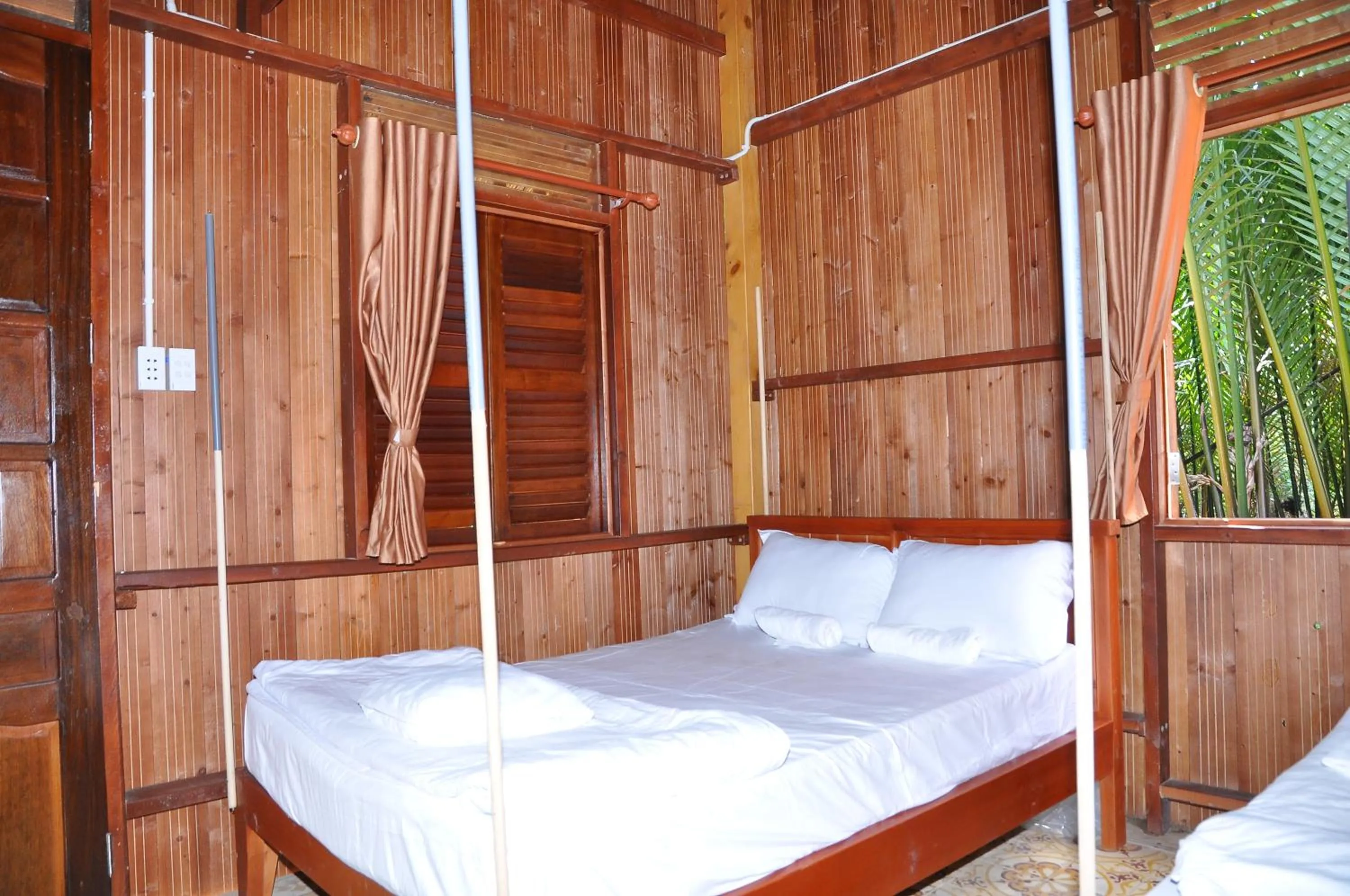 Bed in Ben Tre Farm Stay