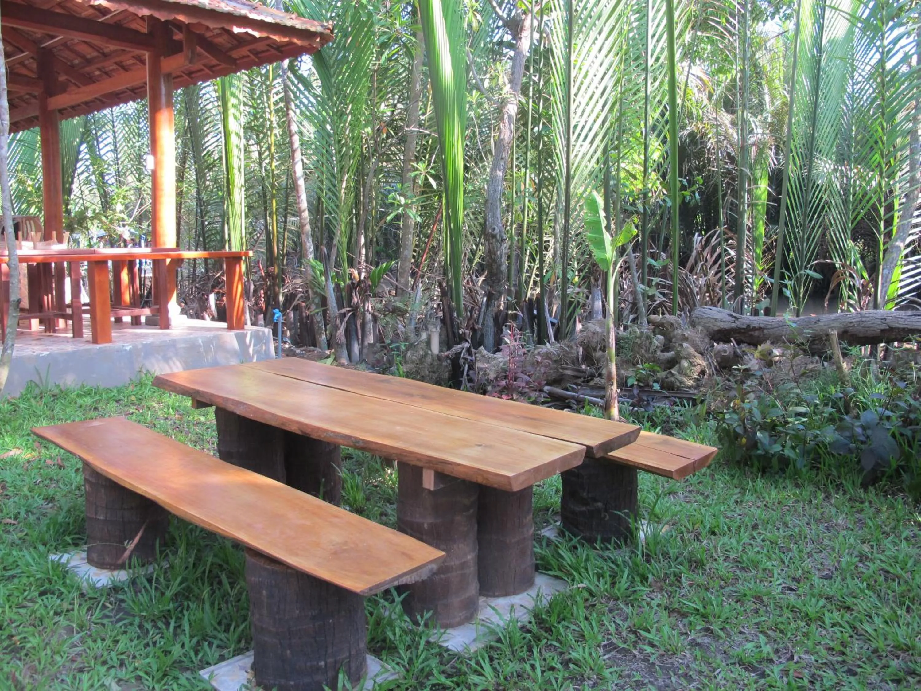 BBQ facilities in Ben Tre Farm Stay