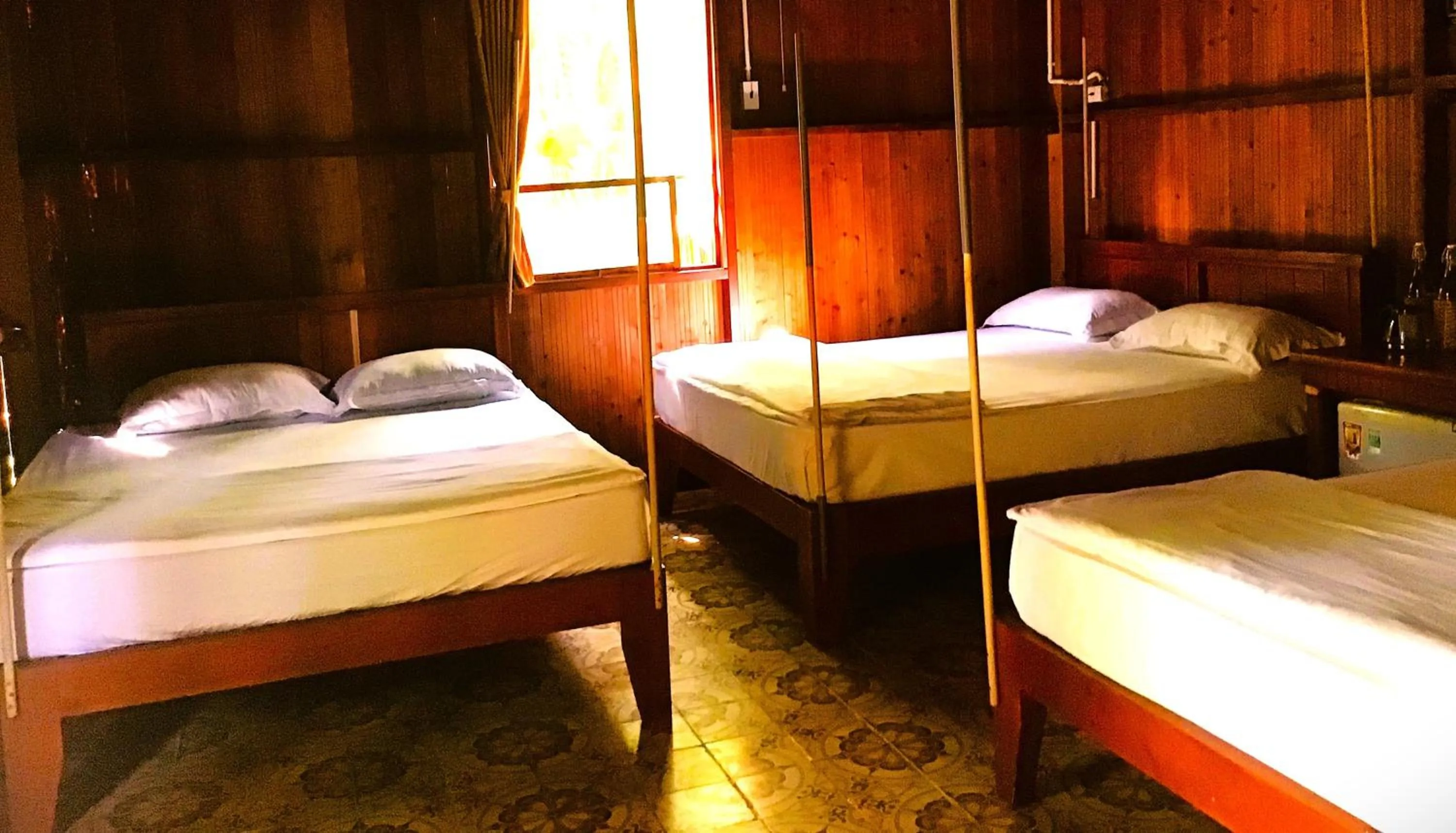 Bed in Ben Tre Farm Stay