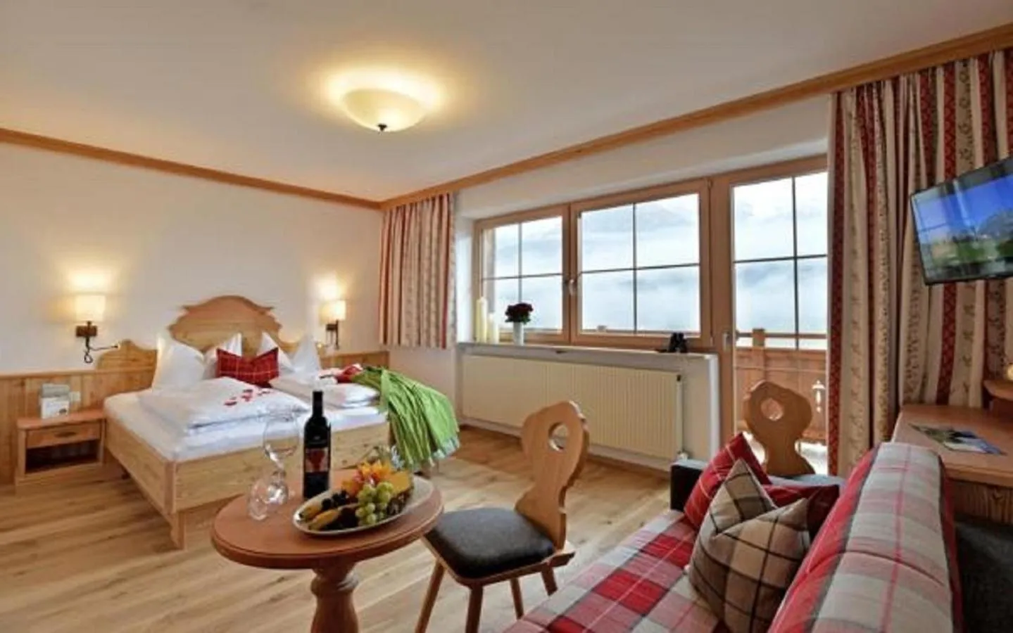 Bed in Hotel Ritterhof Ellmau