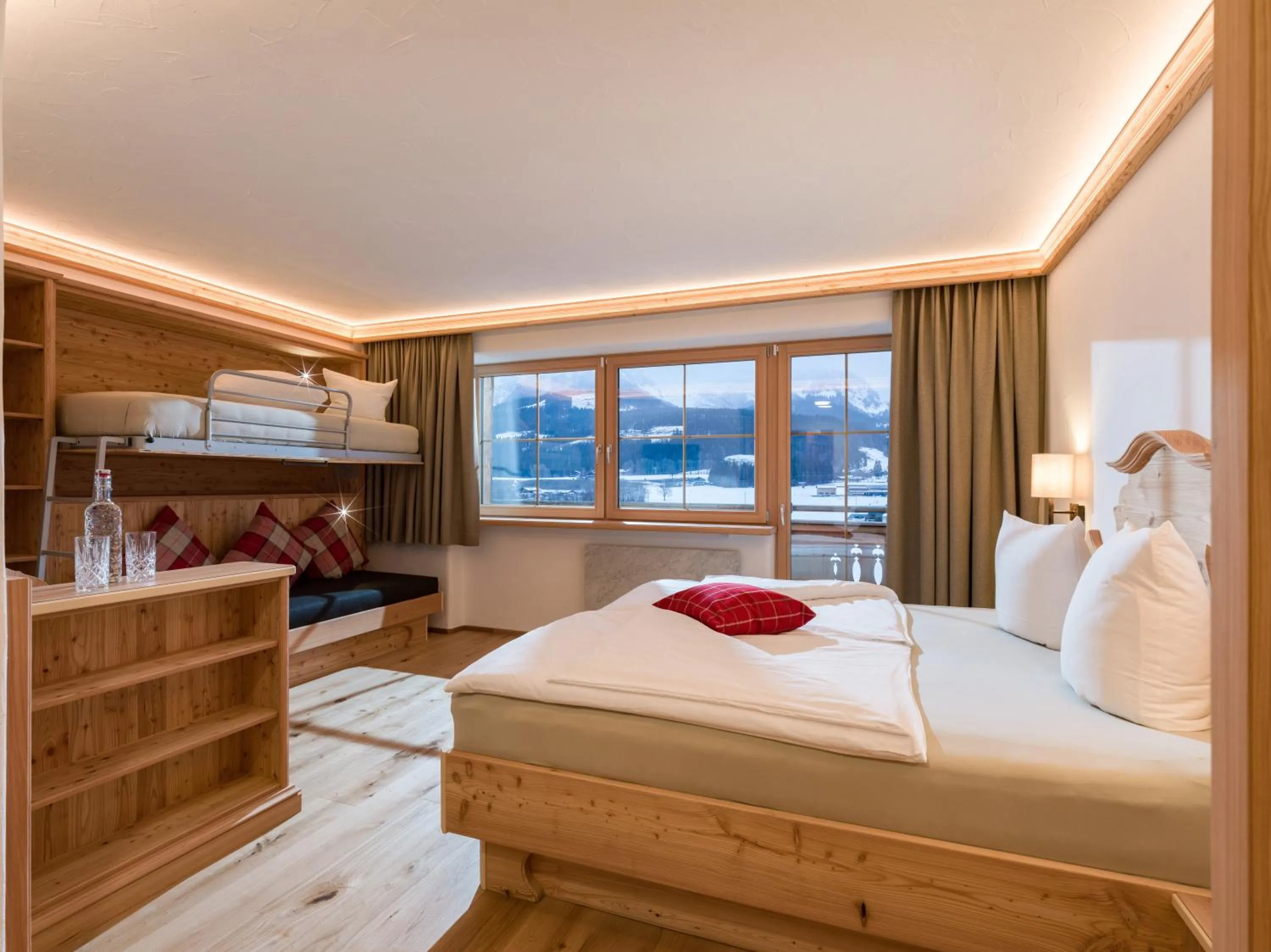 Bed in Hotel Ritterhof Ellmau