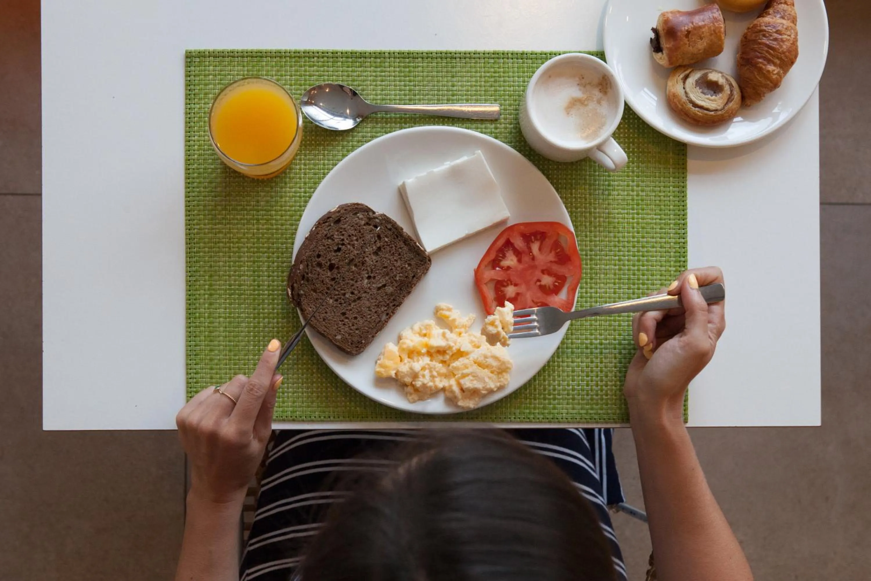 Continental breakfast in Ibersol Siurell