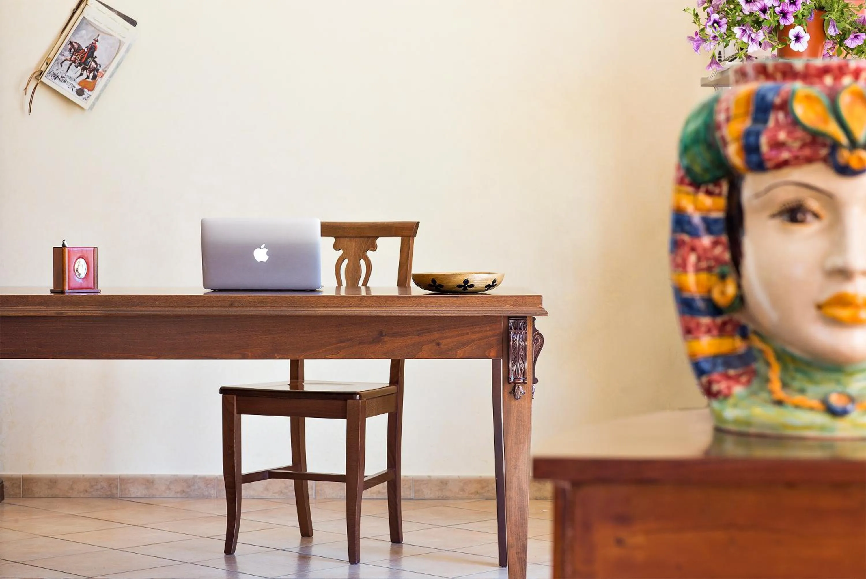 Lobby or reception in Hotel Terra degli Elimi