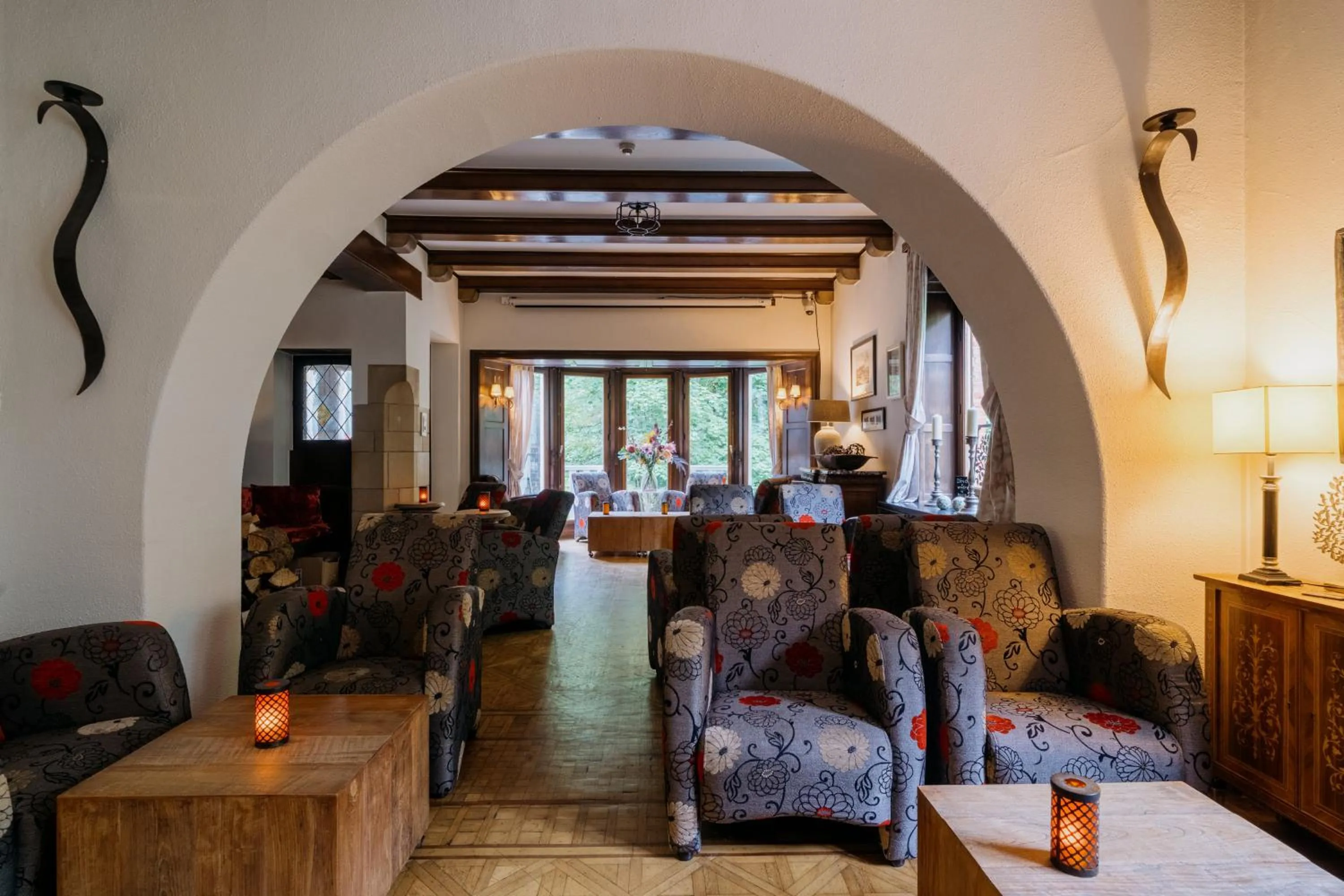 Living room in Hotel L'eau Vive