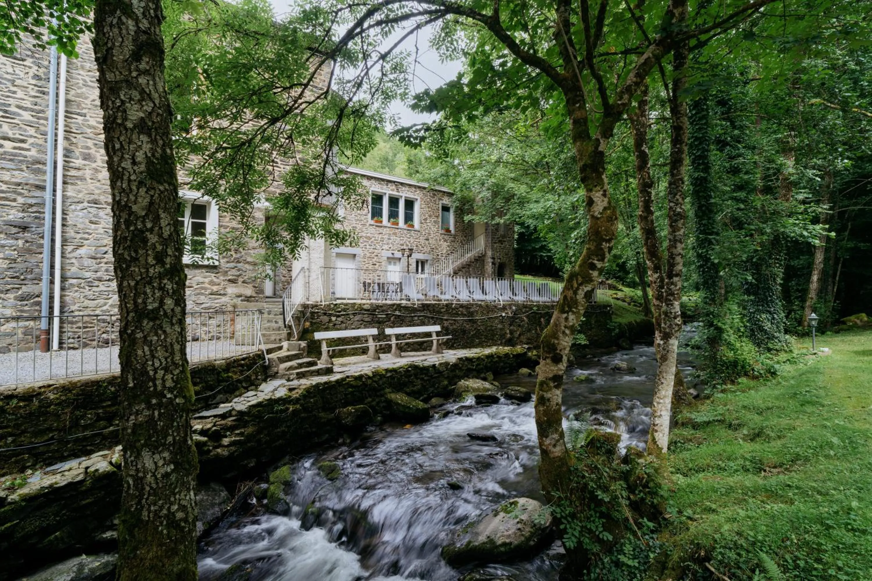 River view in Hotel L'eau Vive