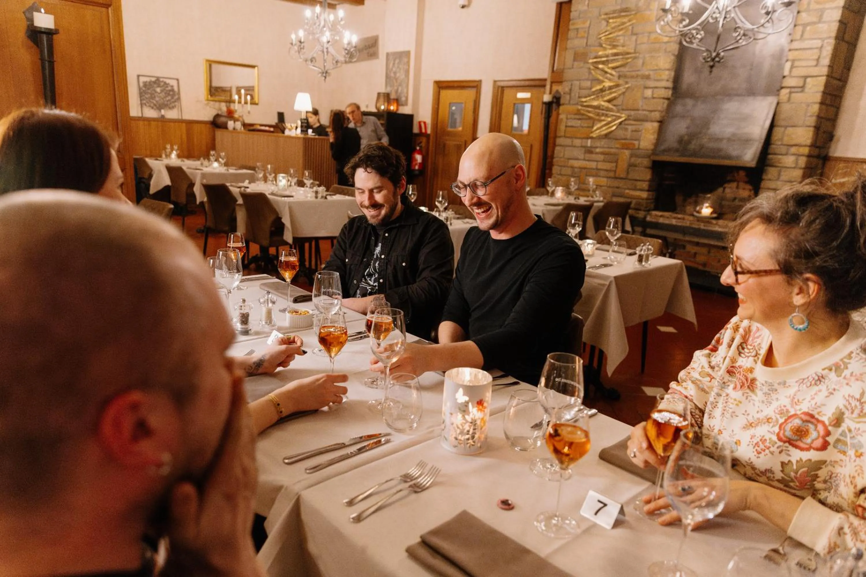 People in Hotel L'eau Vive