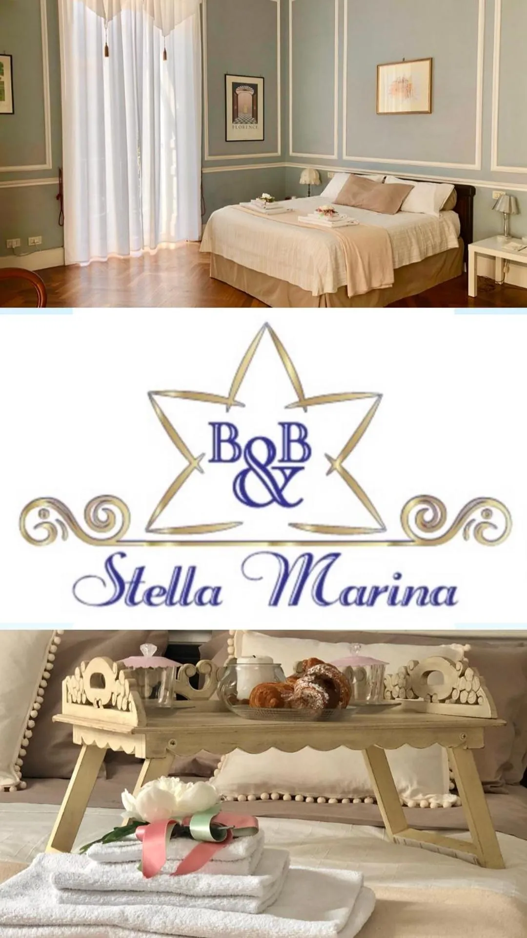 Bed in Stella Marina Stabia