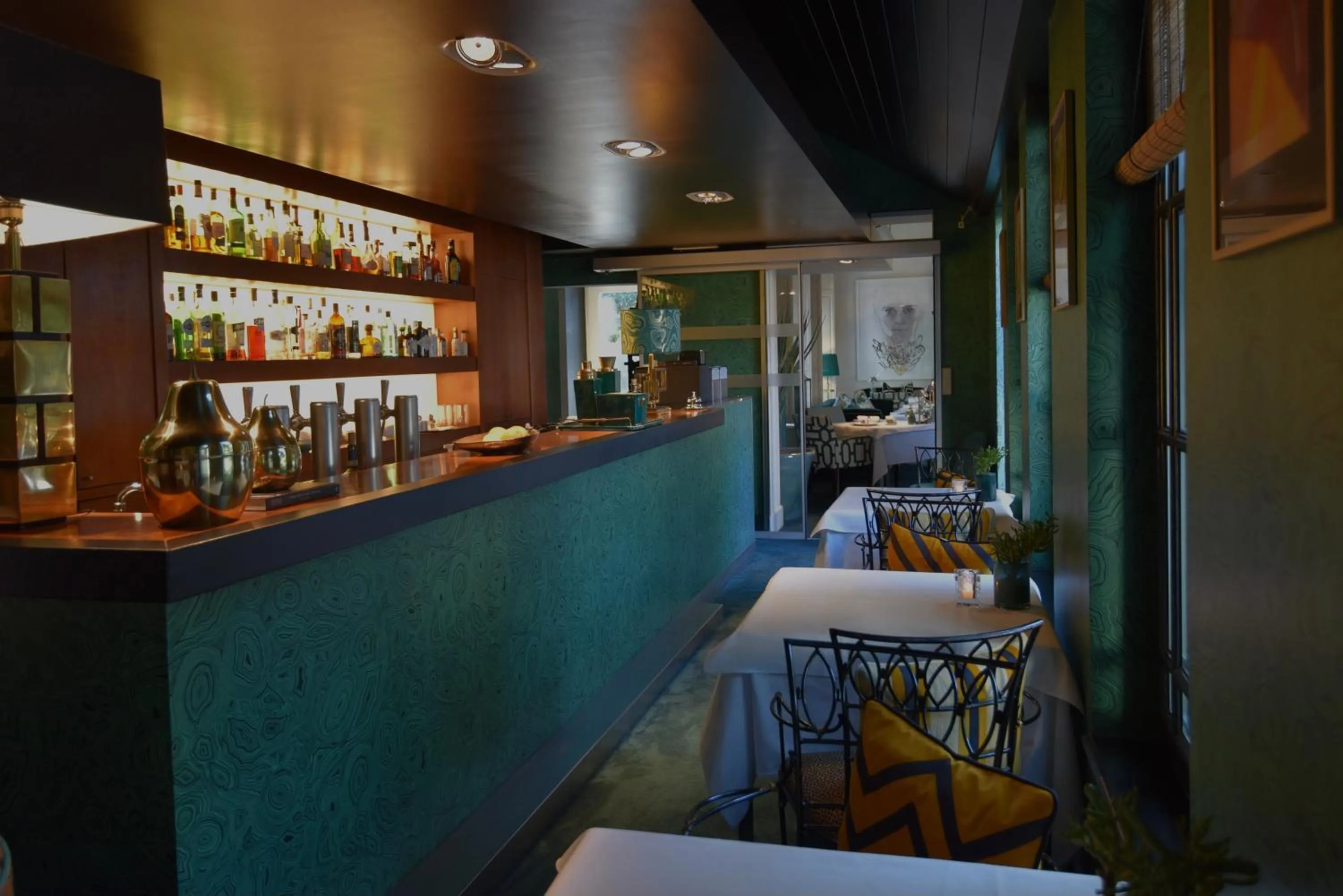 Lounge or bar in Hotel Van Cleef