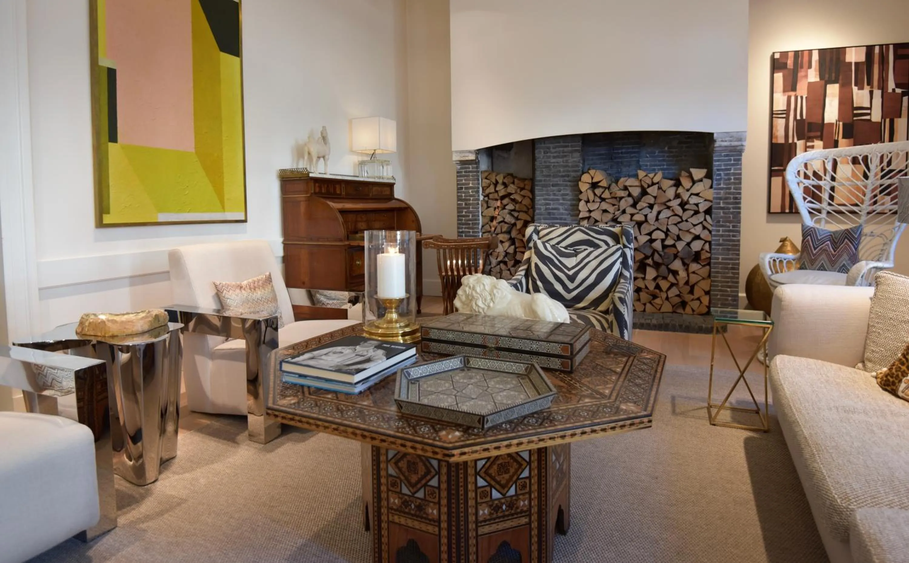 Lounge or bar in Hotel Van Cleef