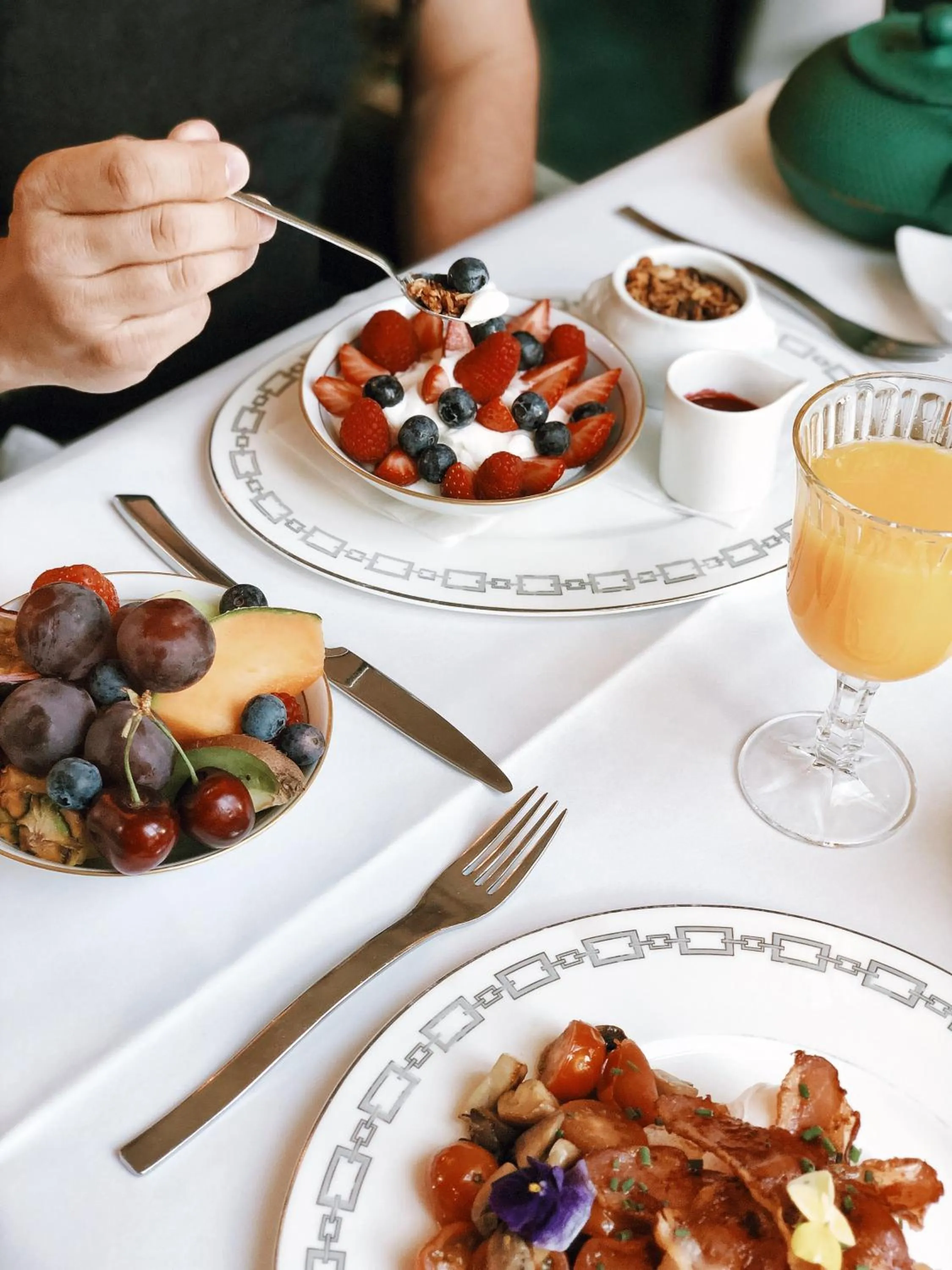 Breakfast in Hotel Van Cleef