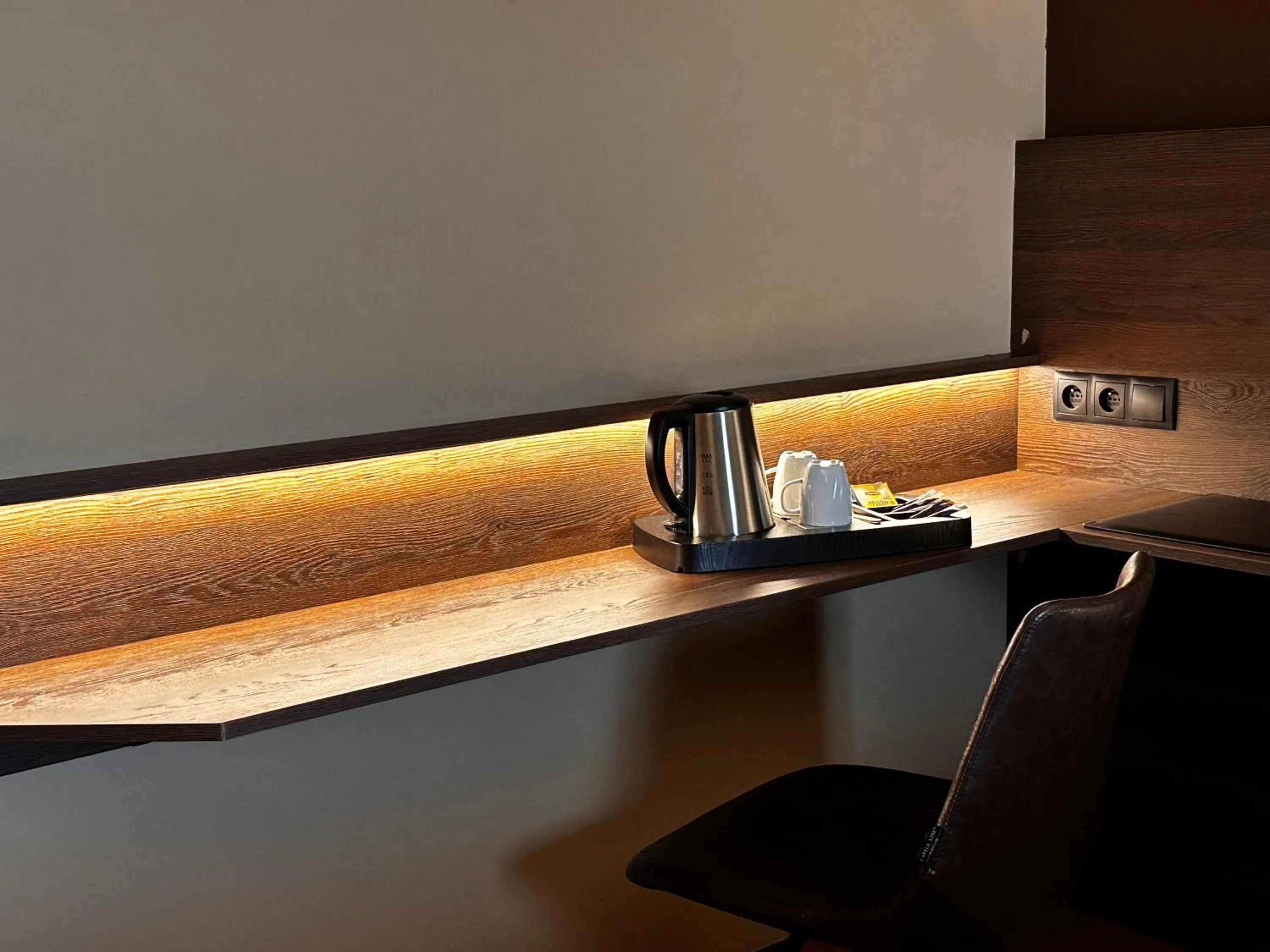 Seating area in Hotel Melba