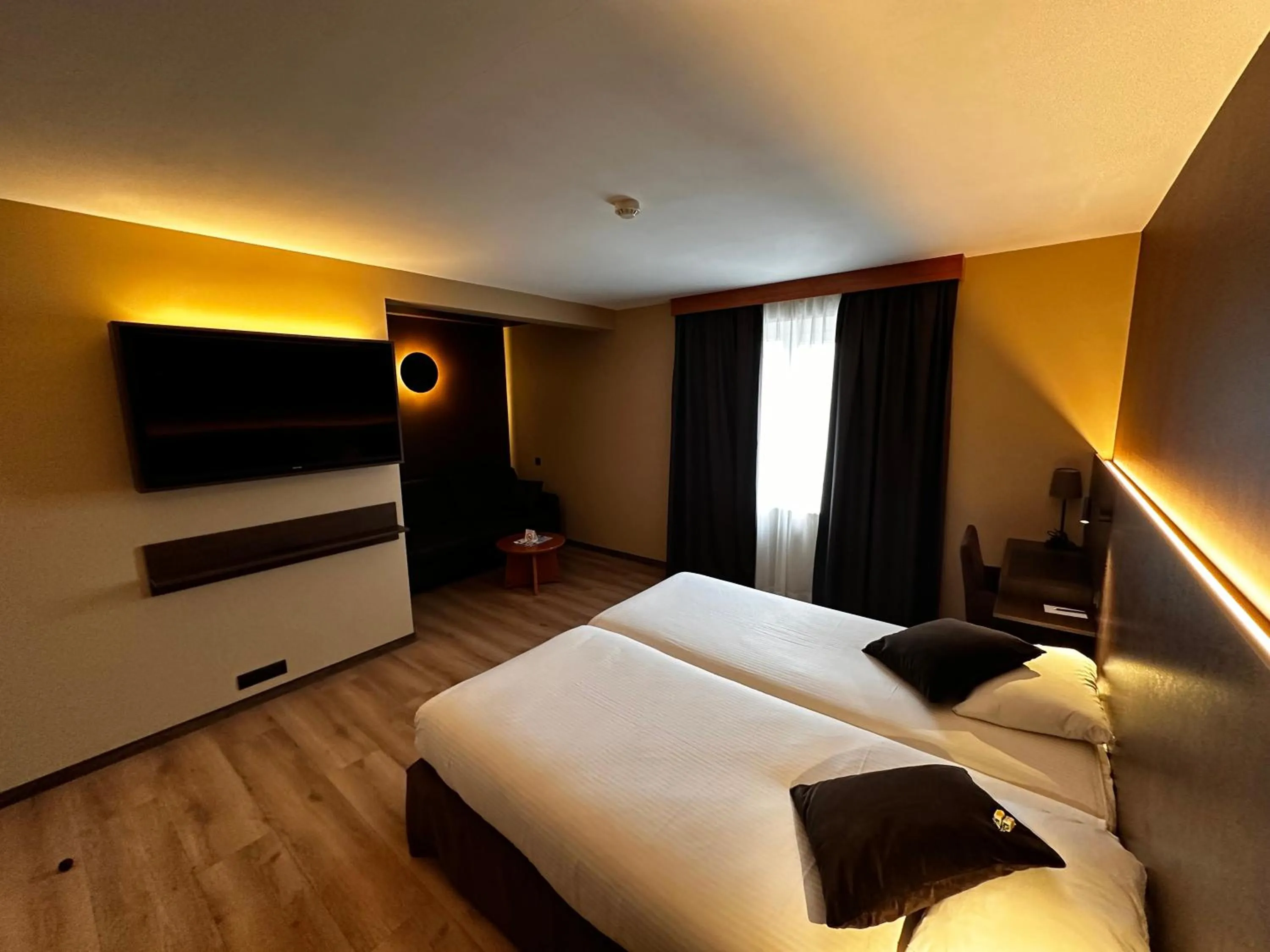 TV and multimedia, Bed in Hotel Melba