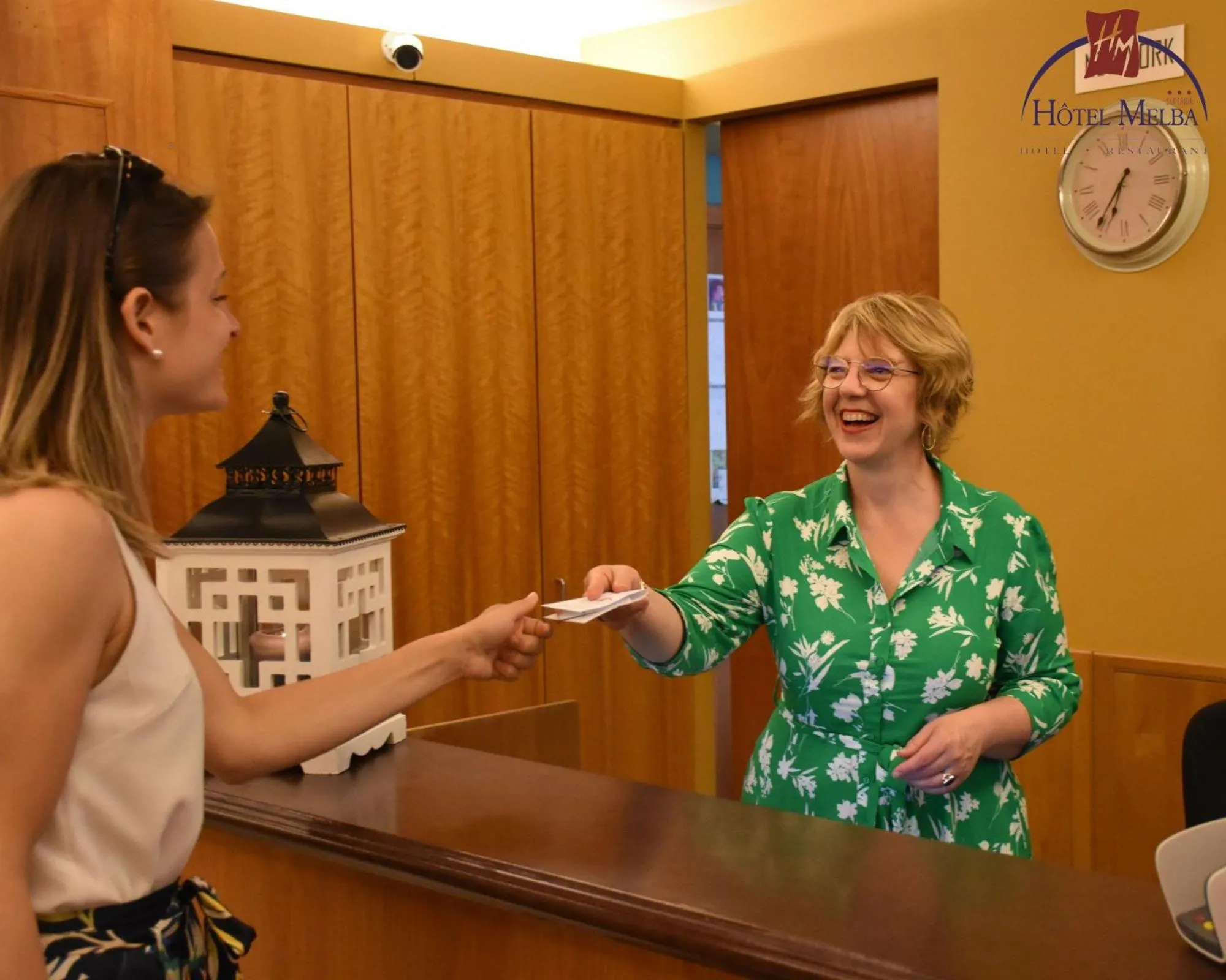 Lobby or reception in Hotel Melba