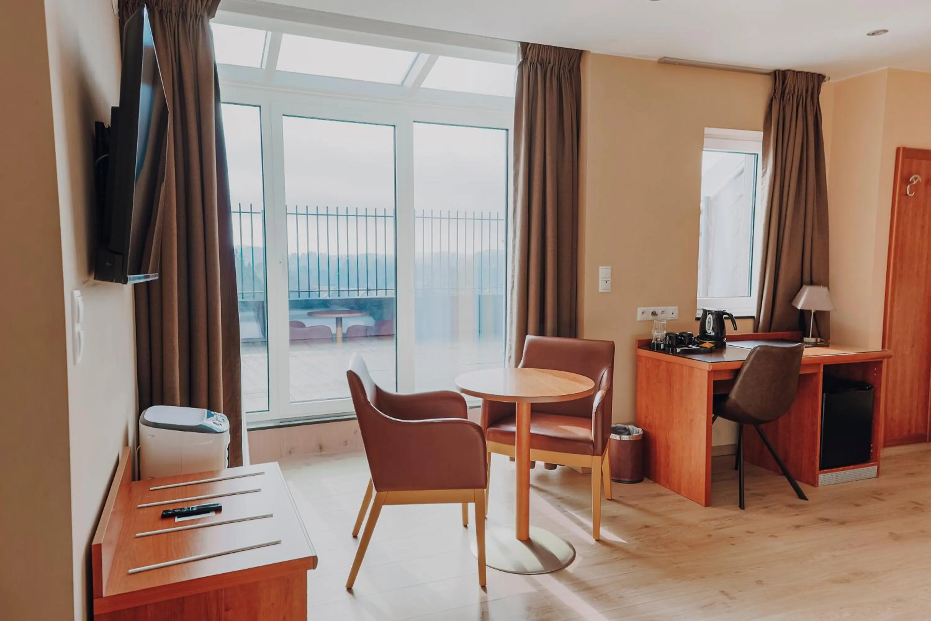 Patio in Hotel Melba