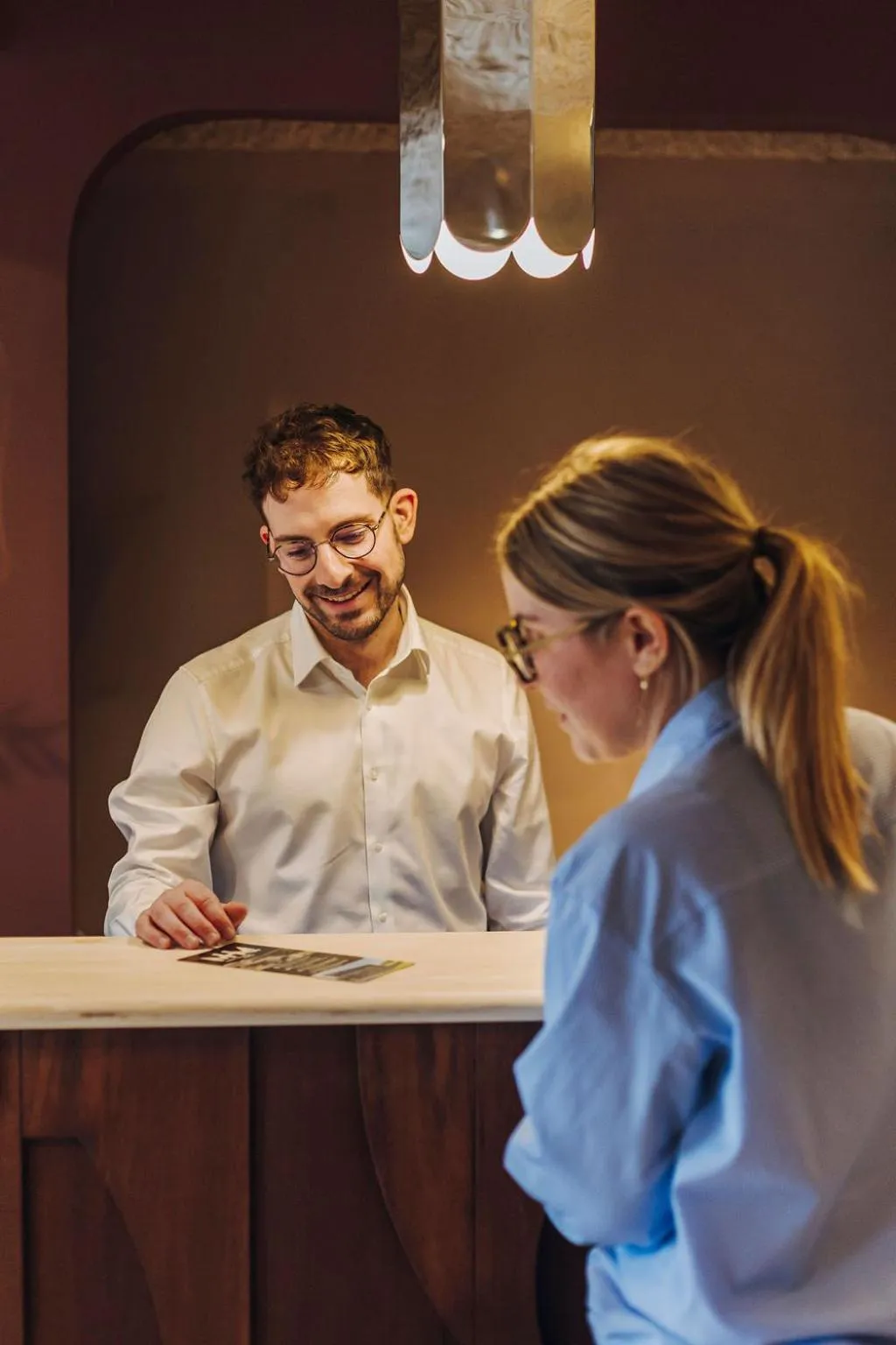 Lobby or reception in Hotel Melba